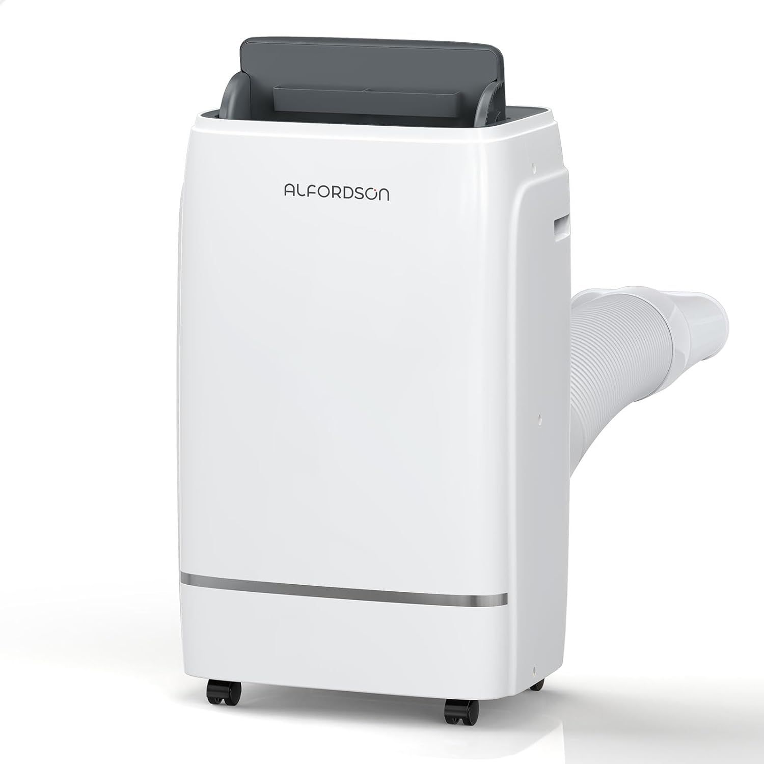 ALFORDSON Portable 5-in-1 Air Conditioner 12000BTU with App Control, Dehumidifier & Heater, Covers 30m2 - White