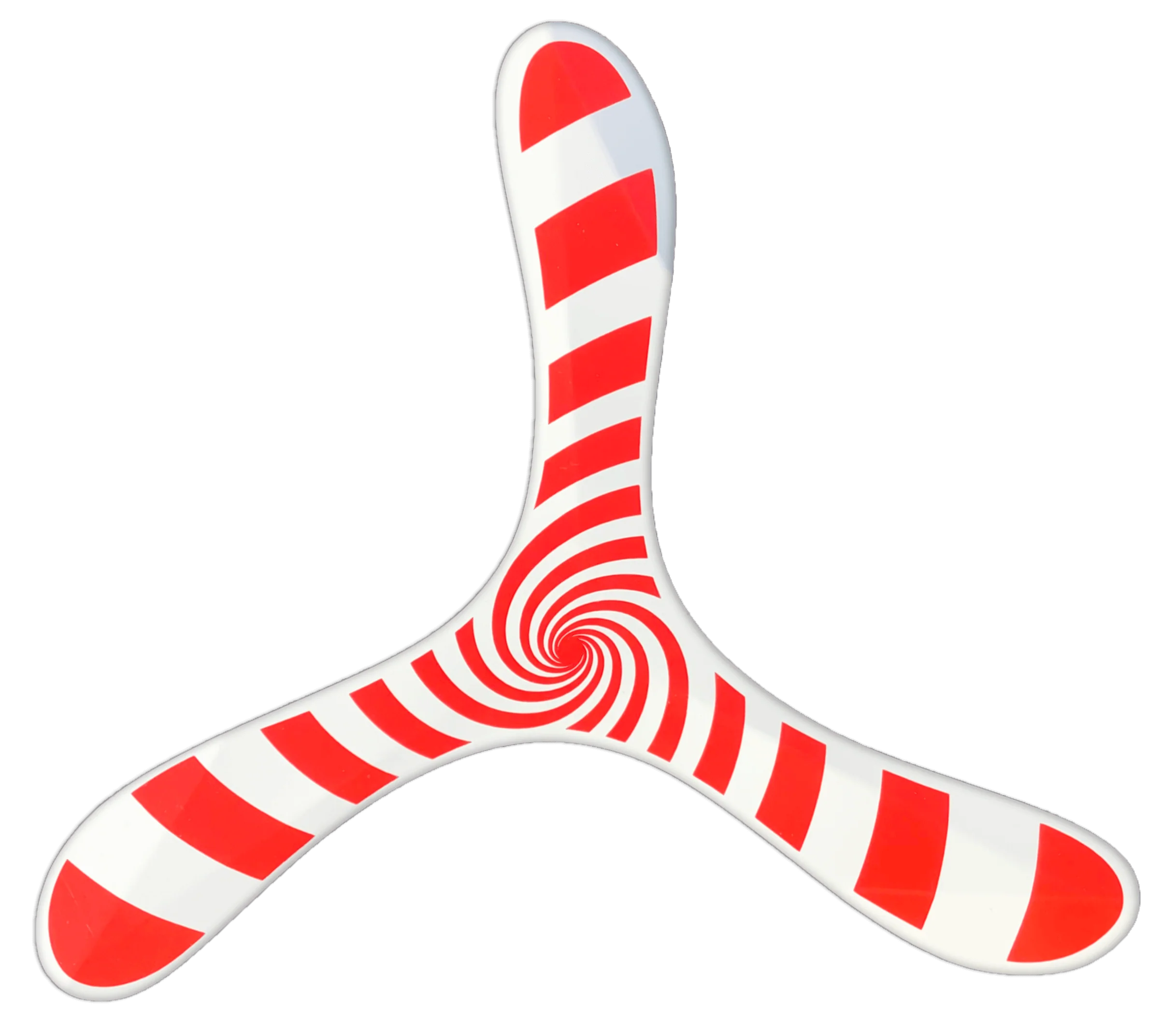 Hypnorang Boomerangs - Short Range and Fun - Plastic with circular flight pattern