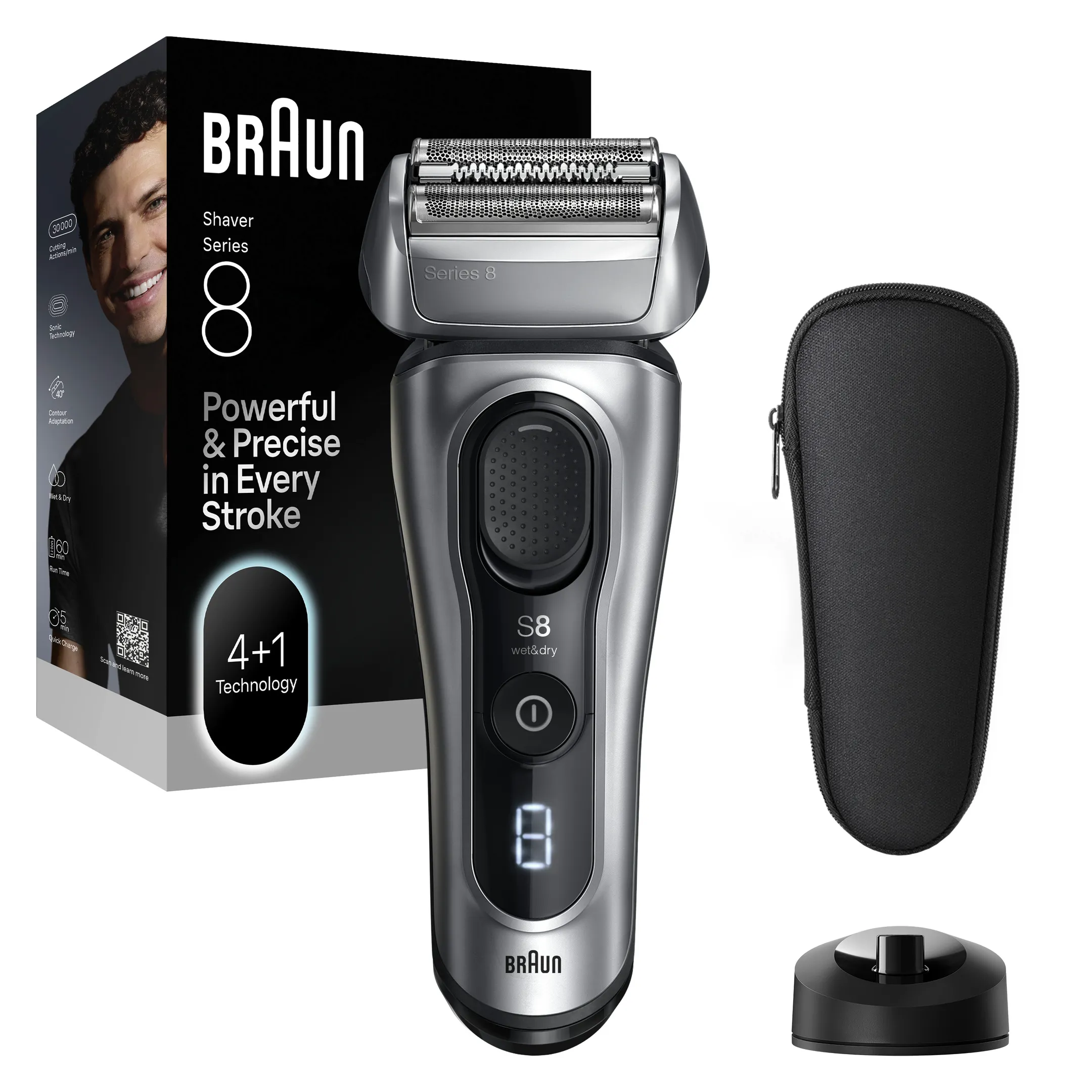 Braun Elektrisch scheerapparaat Series 8 8617s