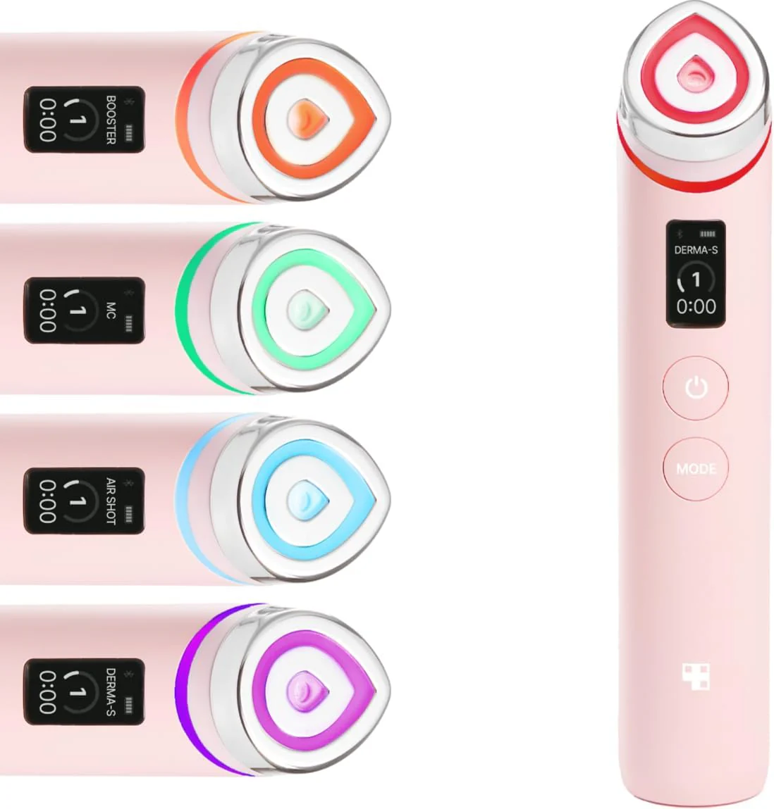 medicube Booster Pro | 6-in-1 Real Glass Glow Beauty Massager | for Clear, Radiant