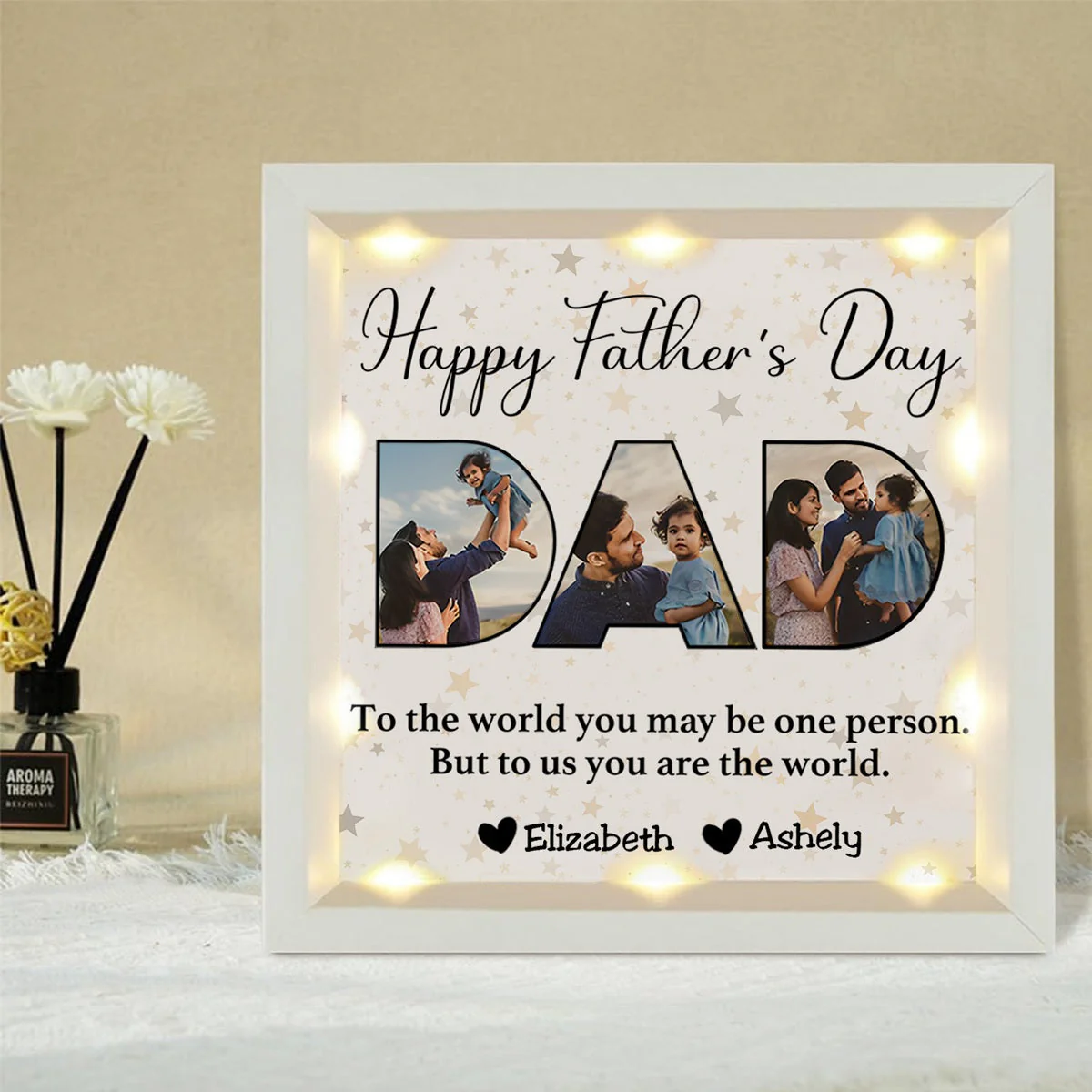Vaderdagcadeau | DadFrame | Een mooie herinnering aan jullie familieband