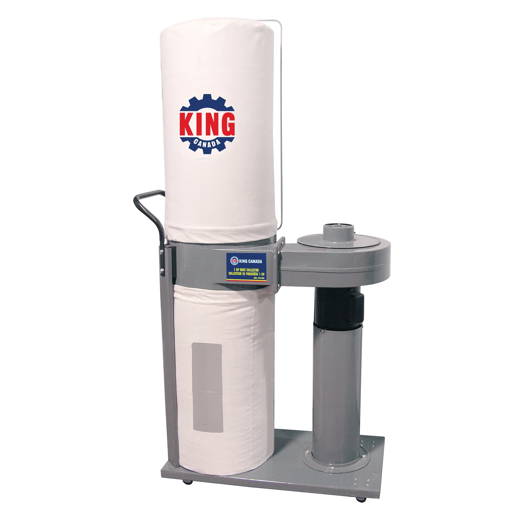 King Canada KC-2105C  ~  Dust Collector 1 Hp 110V 600Cfm
