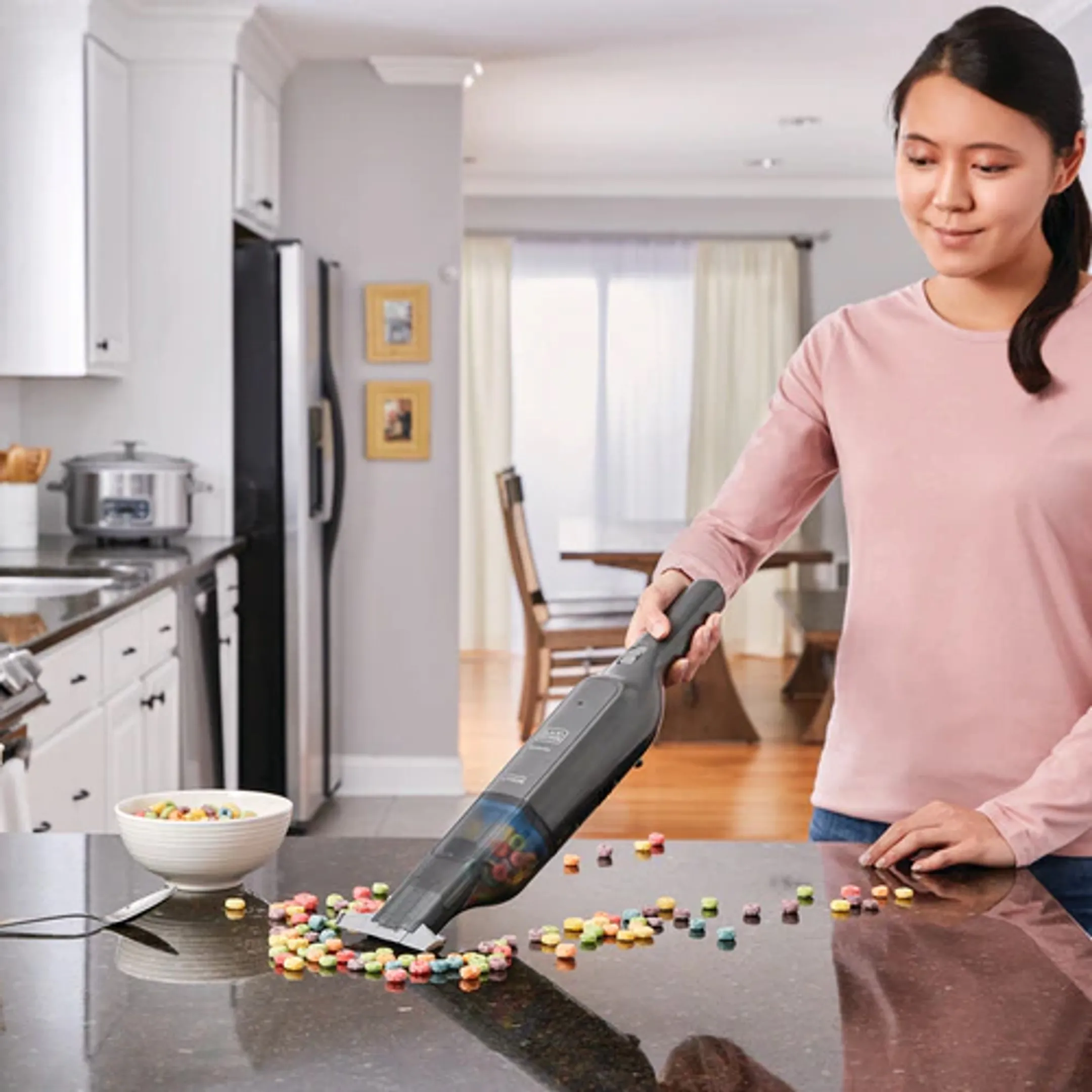 BLACK+DECKER Kruimeldief Slim Handvac HLVC320B11-QW