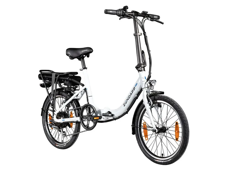Faltrad E-bike Klapprad Pedelec Z110, 20 Zoll, StVZO, Tiefeinsteiger