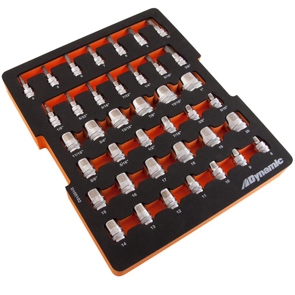 Dynamic D105102  ~  3/8 Inch Drive Socket Mobility Set W/Too