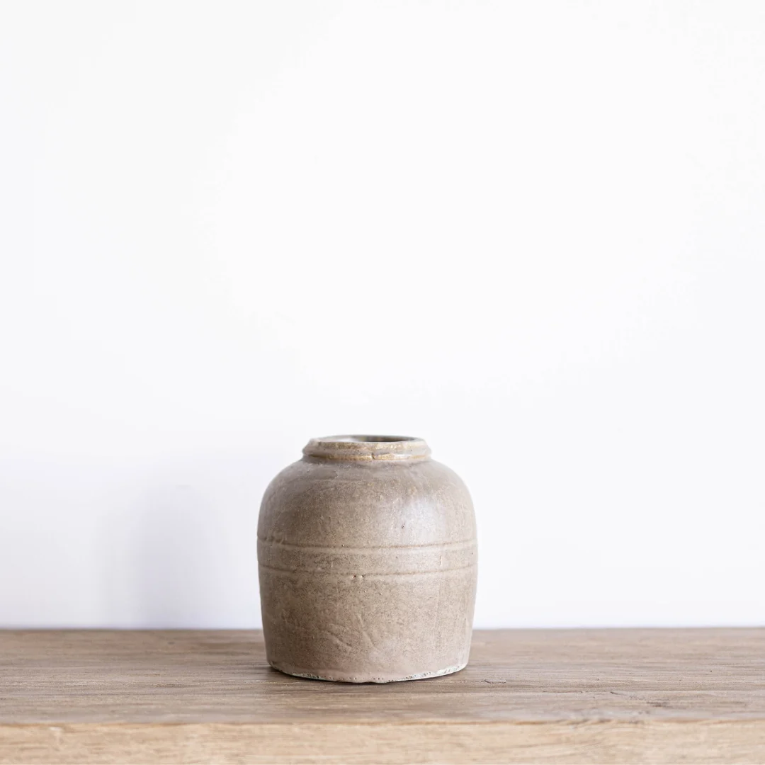 Earthy Green Bouquet Vase