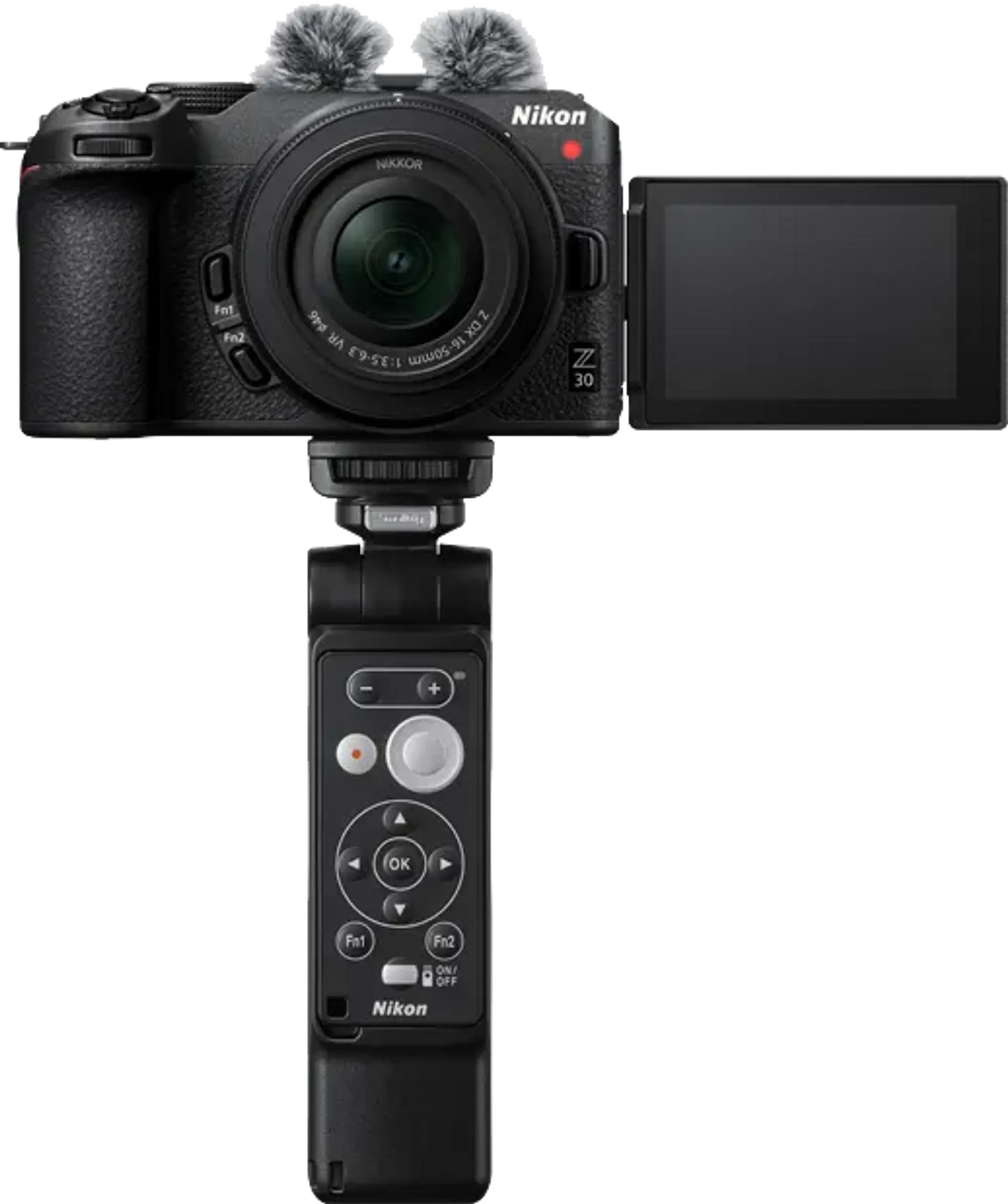 Nikon Z30 Vlogger Kit (w/16-50 DX + ML-L7 + SmallRig Tripod + SmallRig Wind Muff)