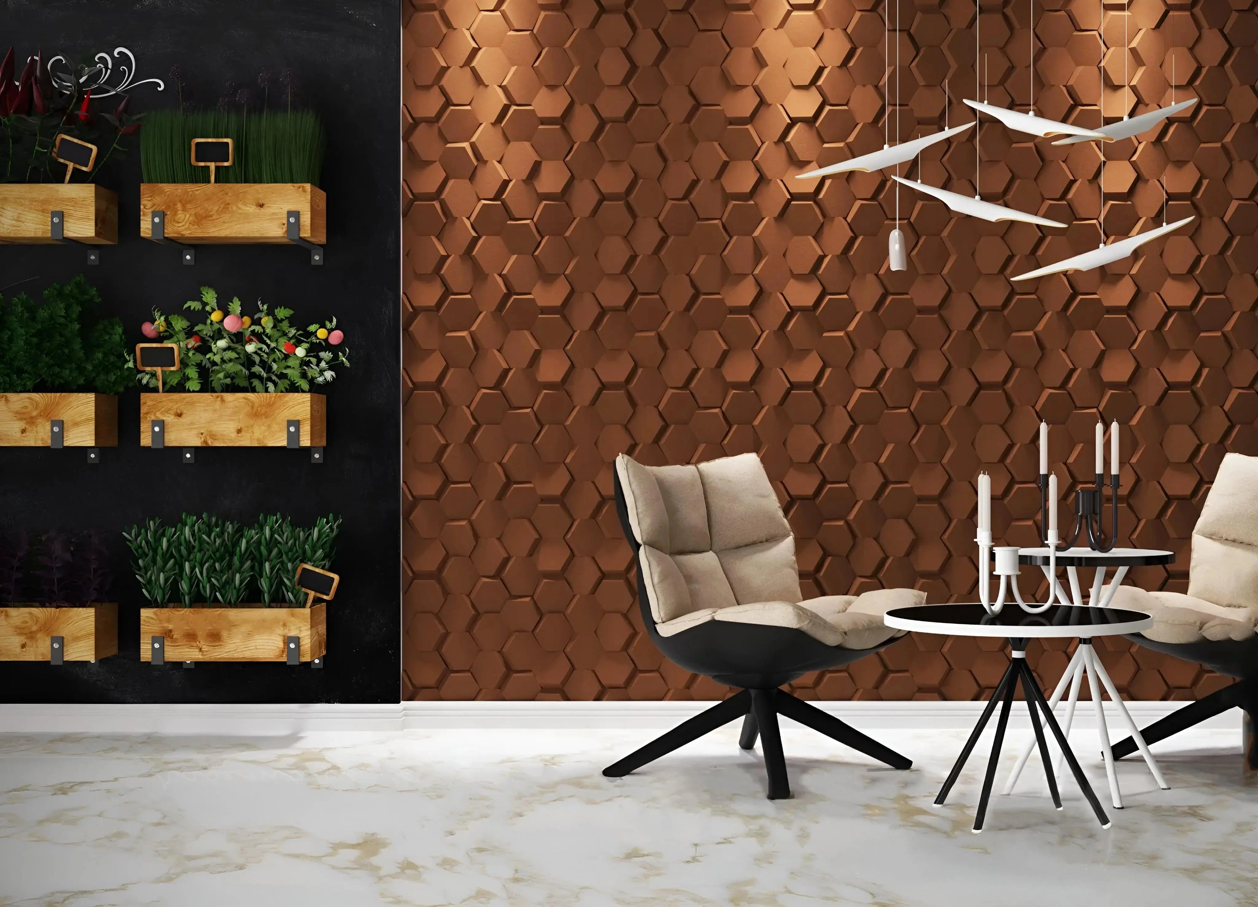 GYPSUM 3D WALL PANEL | BUMBLE 0039