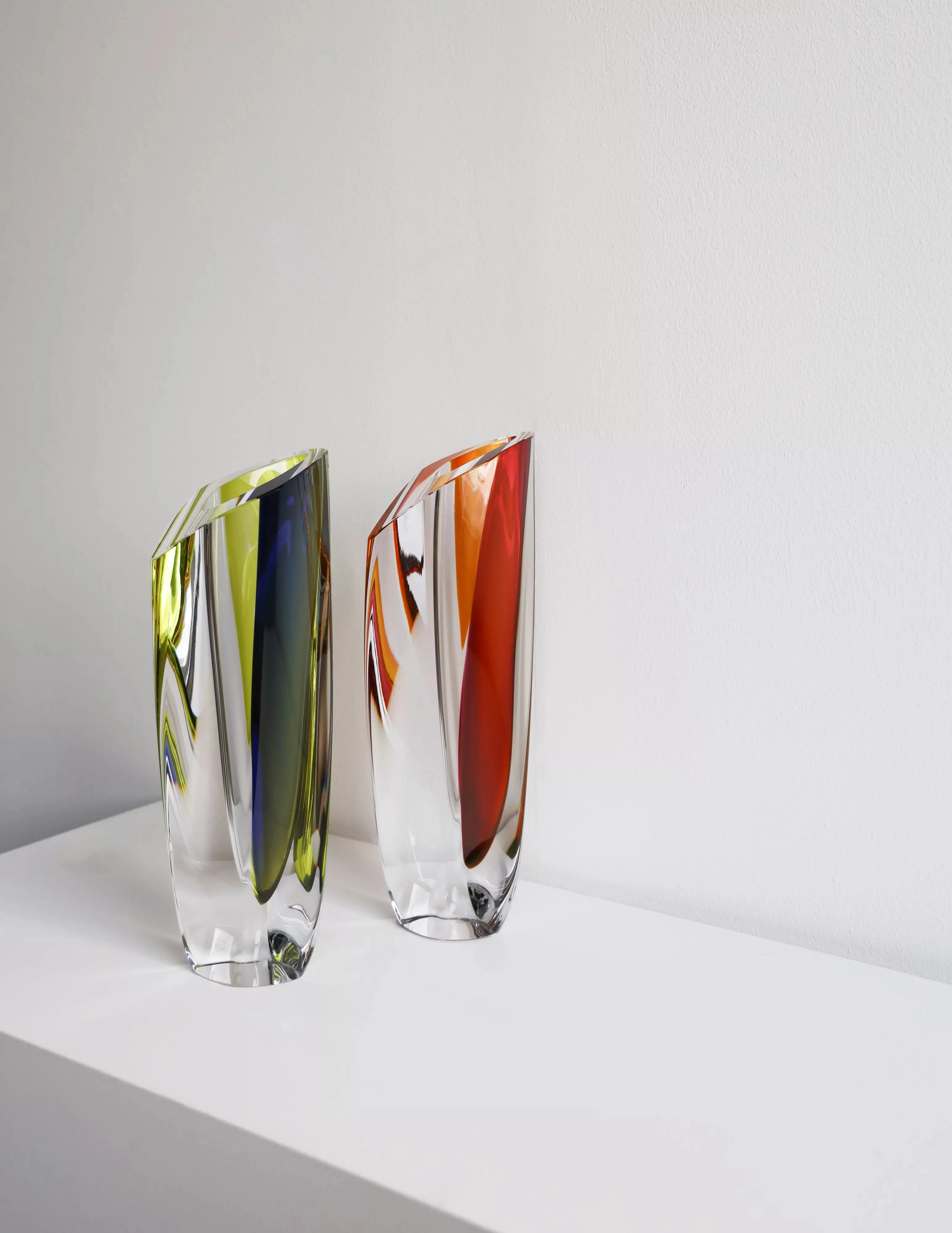 Saraband Vase Red/Amber