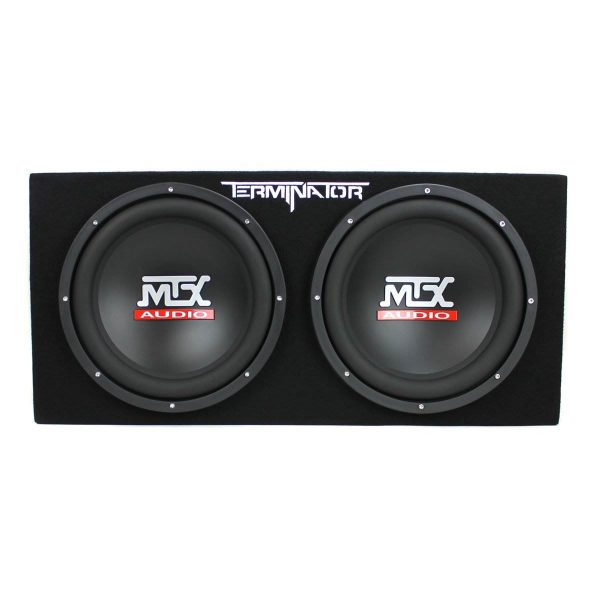 1200W Dual Loaded Subwoofer Box + 1500W Amplifier + Capacitor
