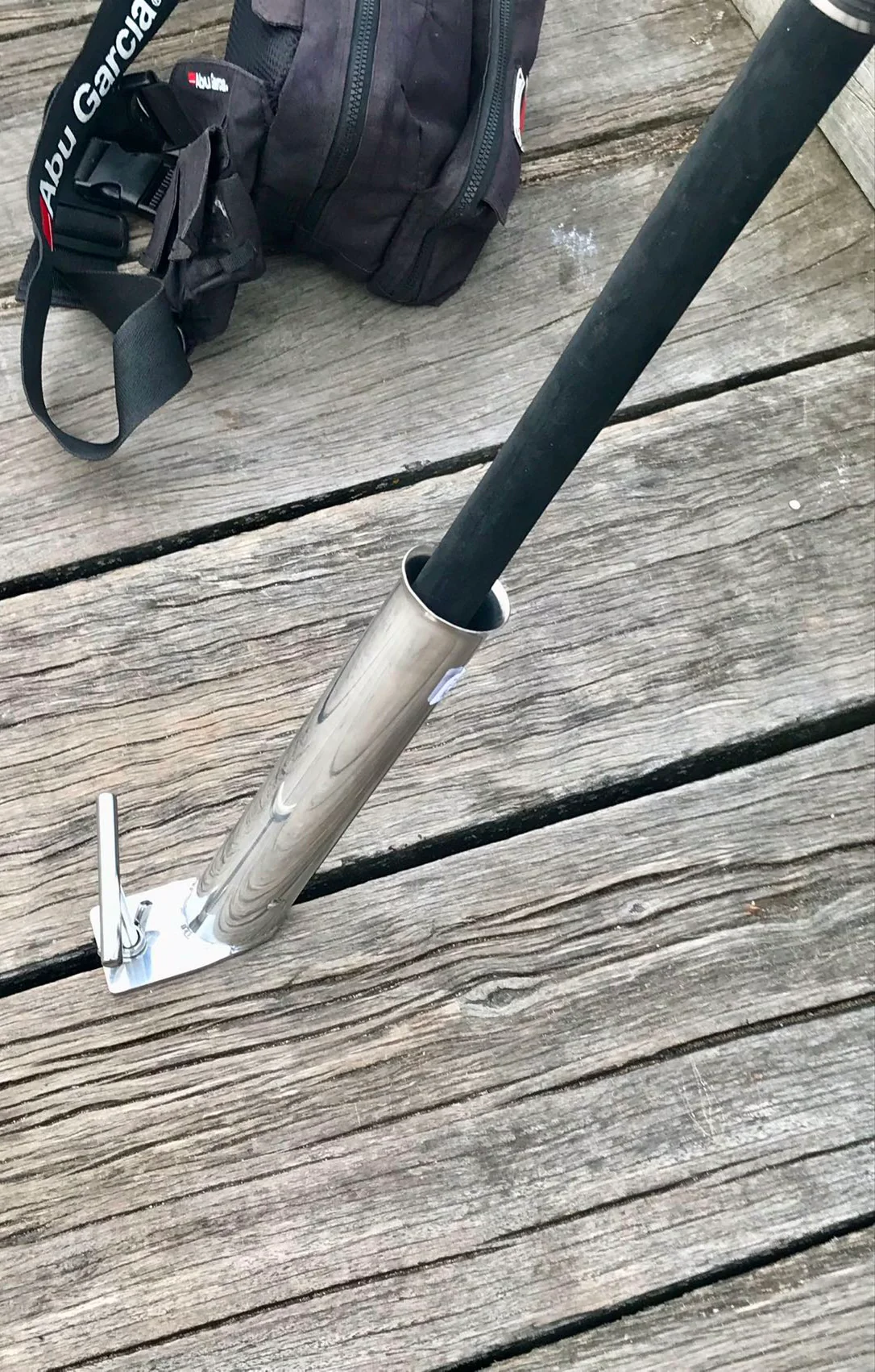 Quality Stainless Steel Pier Rod Holder Fishing Pole Holder