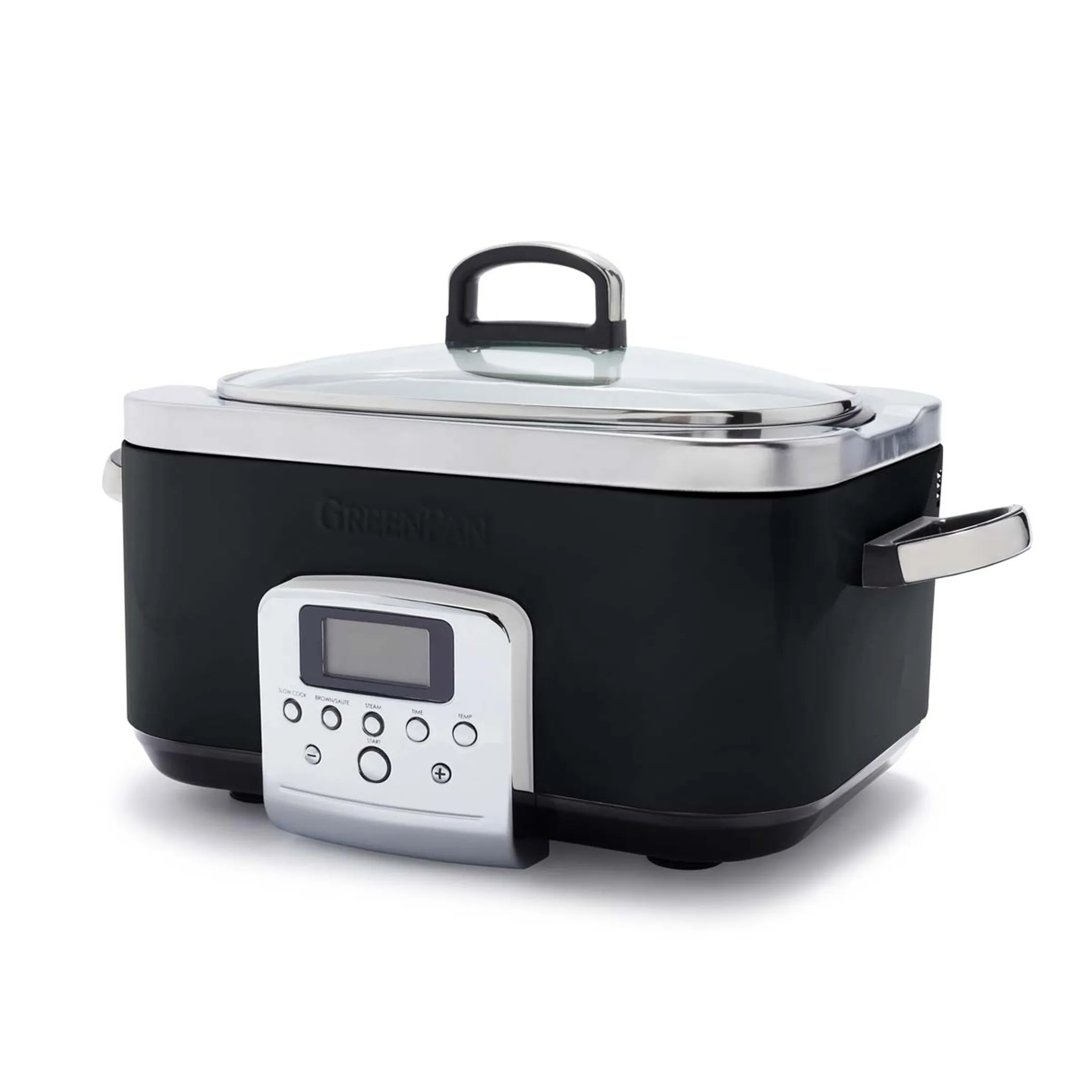 GreenPan Slowcooker Zwart 6L