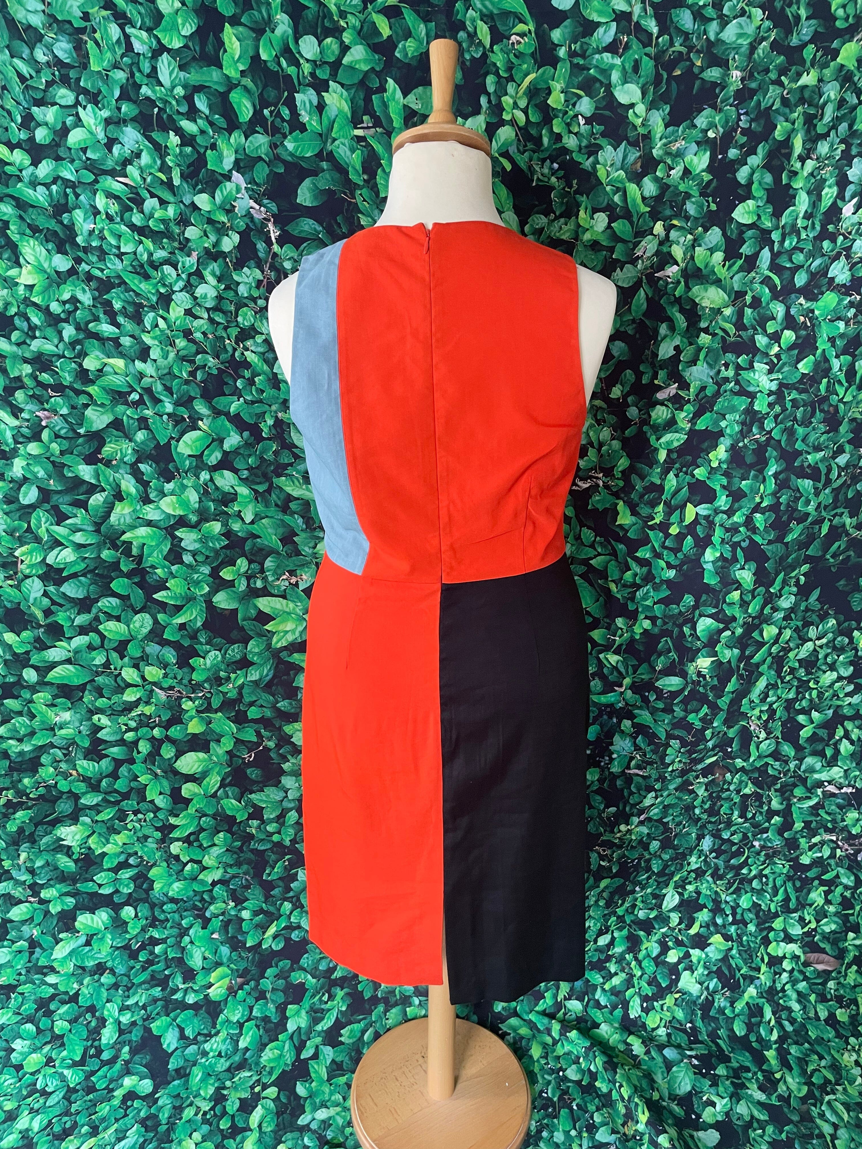 Diane Von Furstenberg Mondrian 60s Style Dress