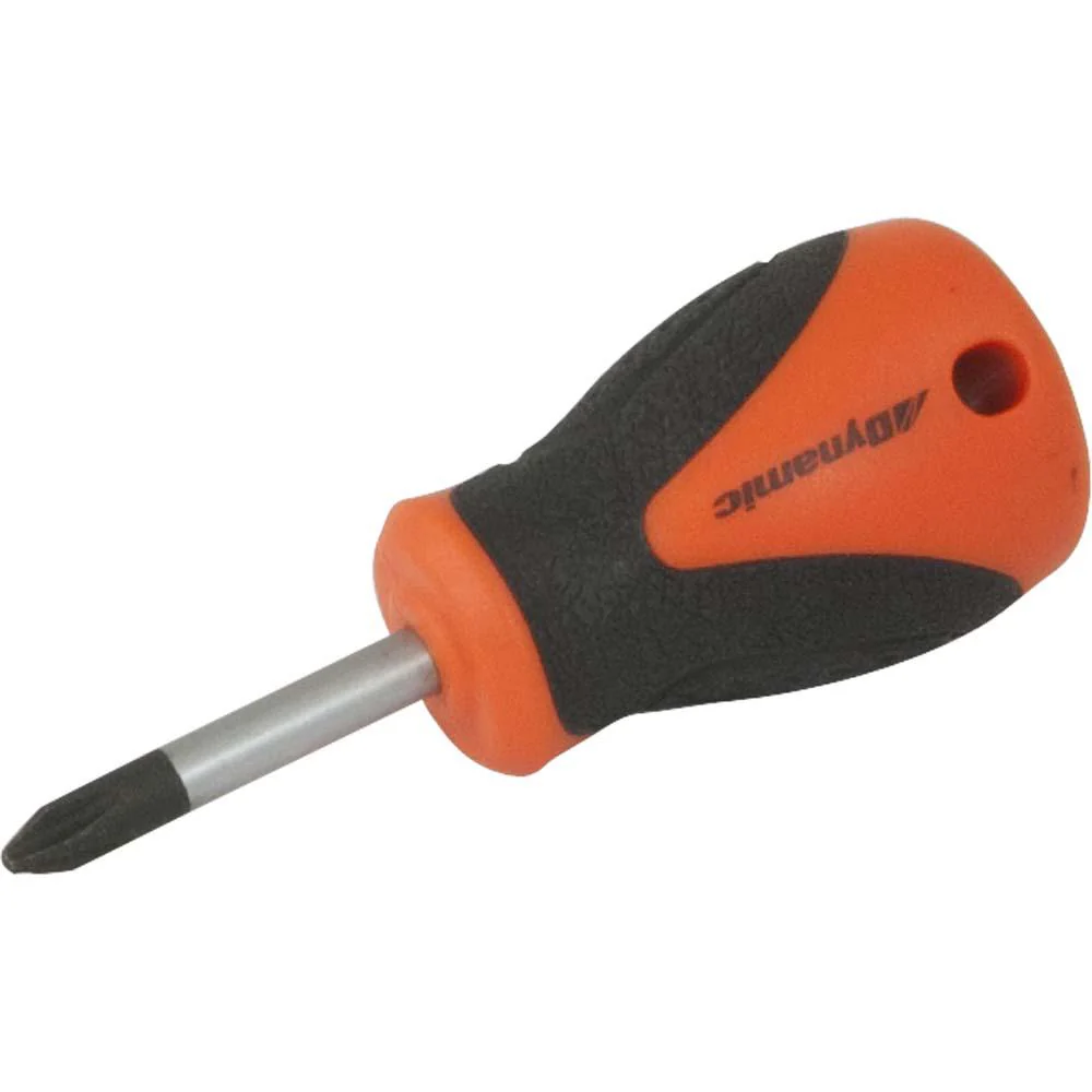 Dynamic D062105  ~  #2 x 1-1/2 Inch Stubby Phillips Comf
