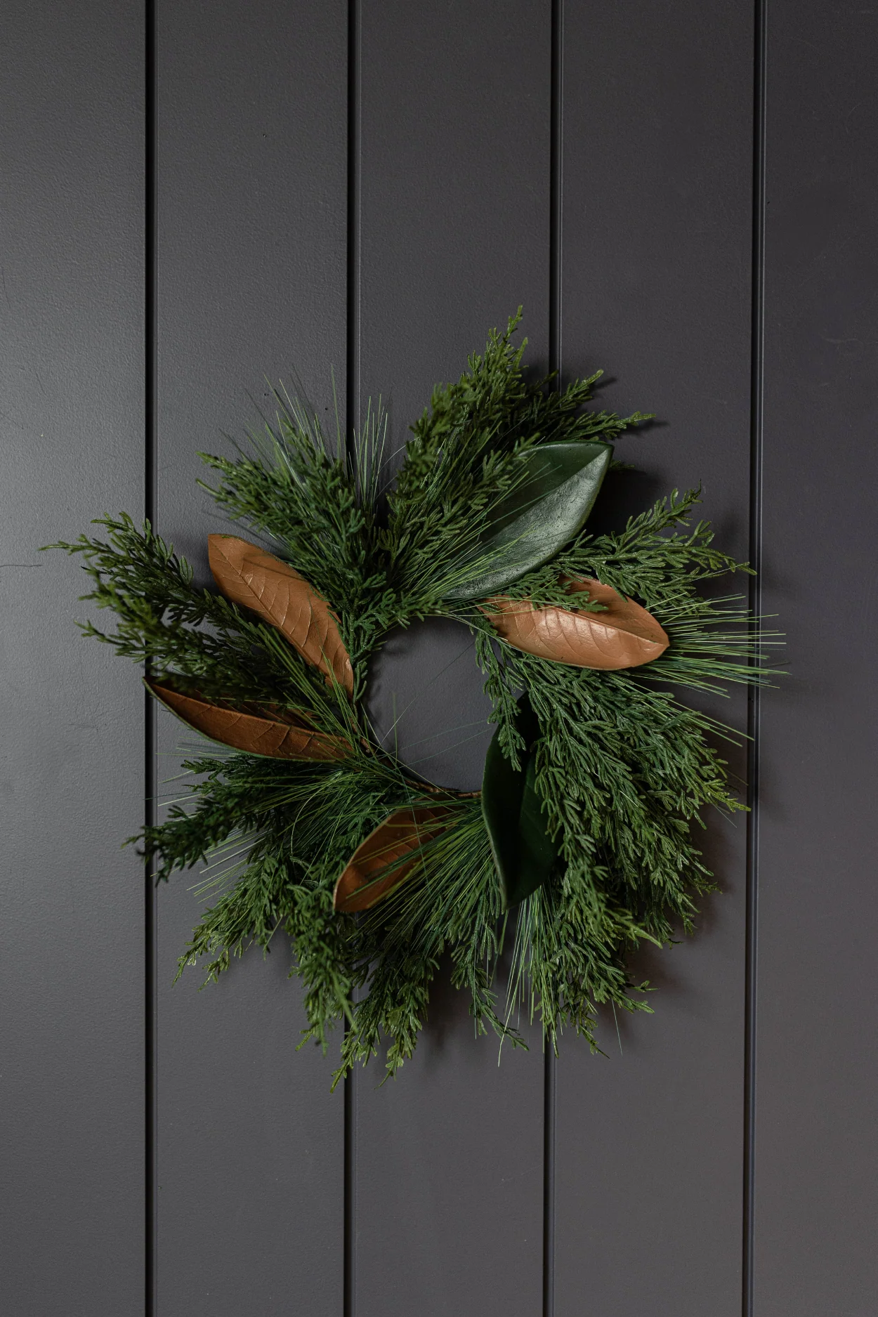 Magnolia Norfolk Cypress Mixed Real Touch Wreath - 14