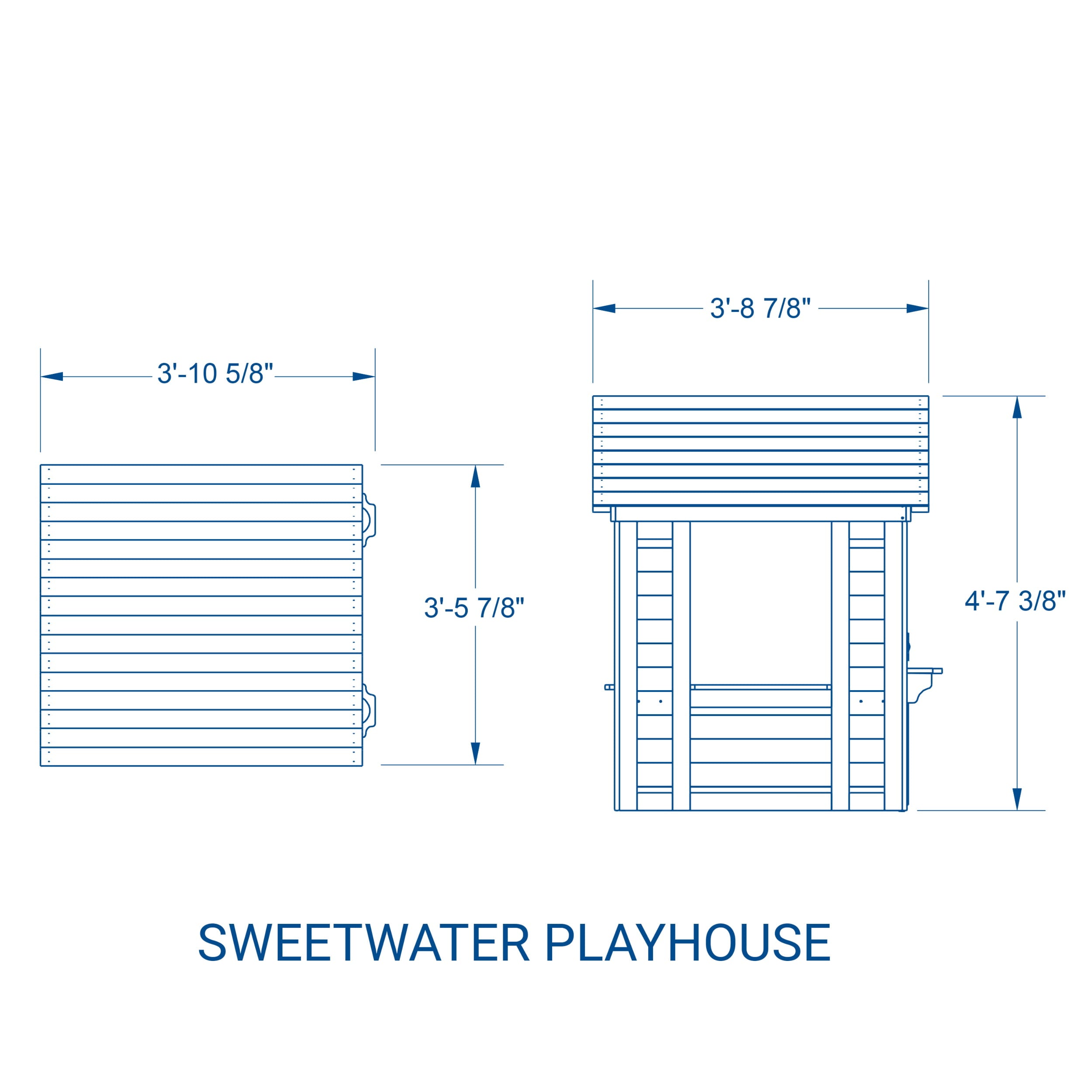 Backyard Discovery Sweetwater Playhouse