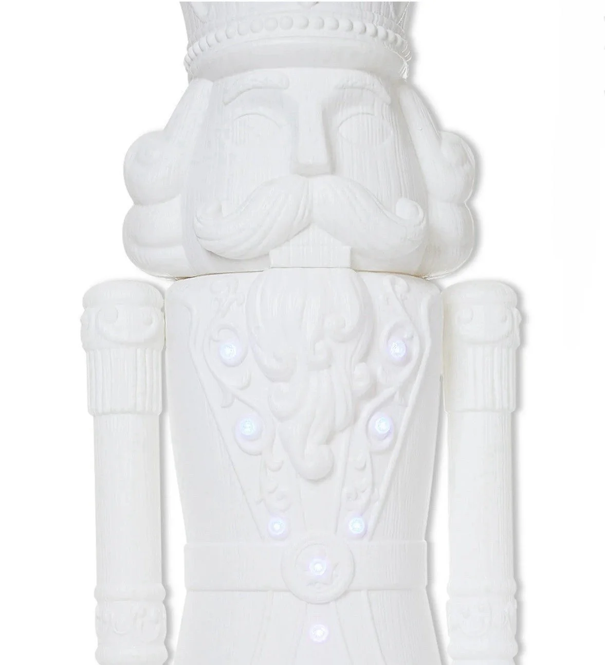 Decorațiune de Crăciun cu Spărgătorul de Nuci, 190 cm, 1,83 m, 2025 Holiday Time, Lumini/Muzică