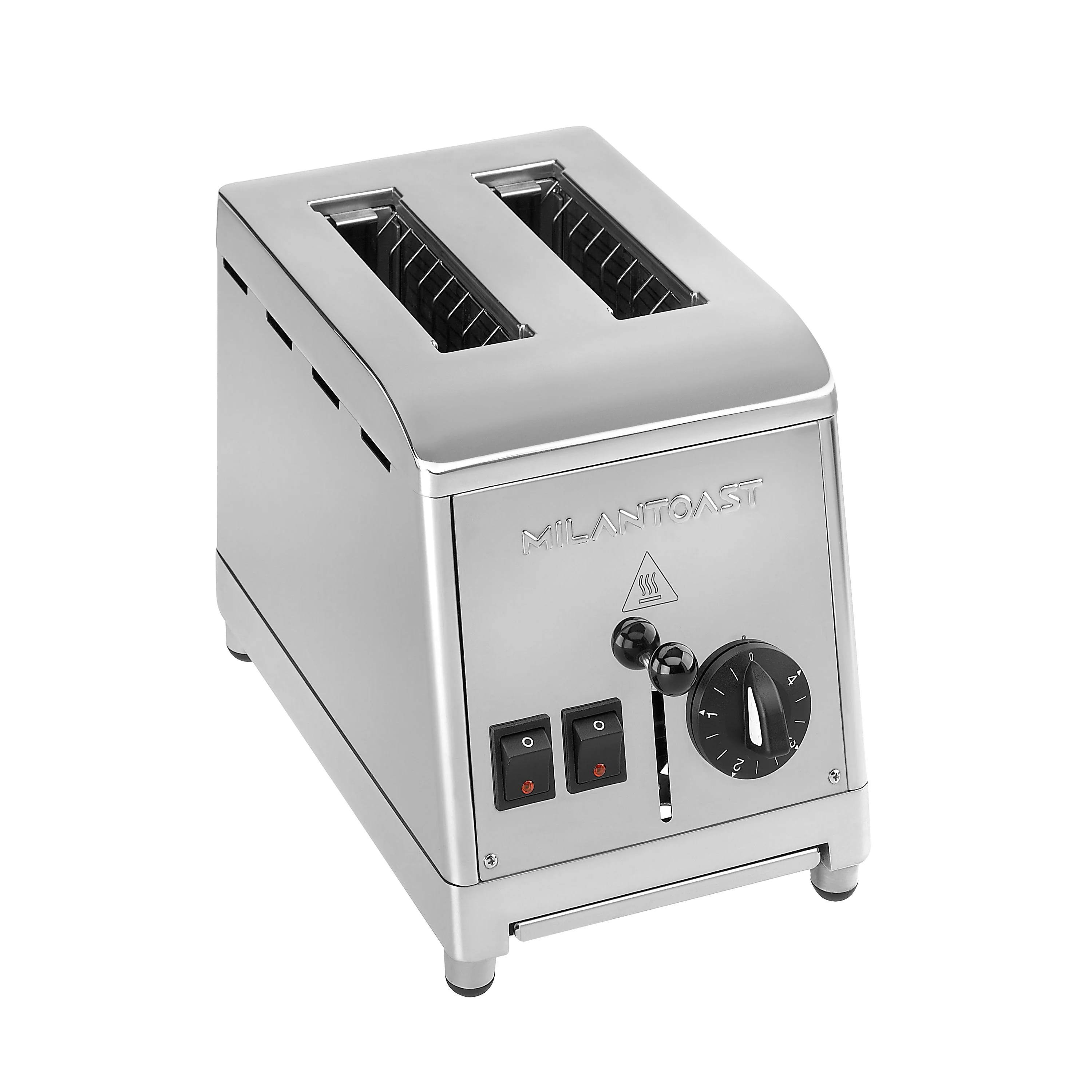 Tostapane a Due Fessure Milantoast in Acciaio Inox
