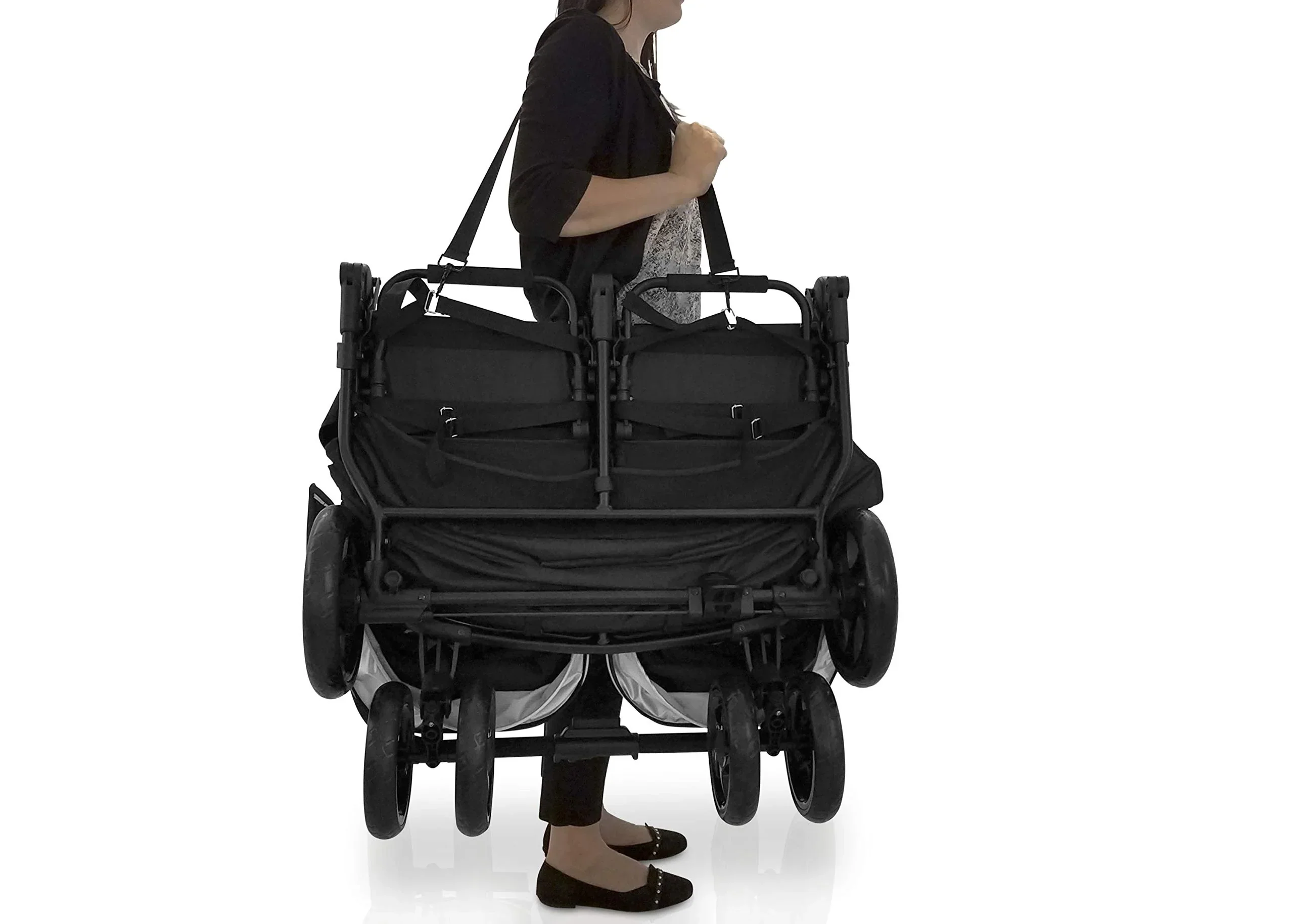 Jeep Destination Ultralight Side x Side Double Stroller