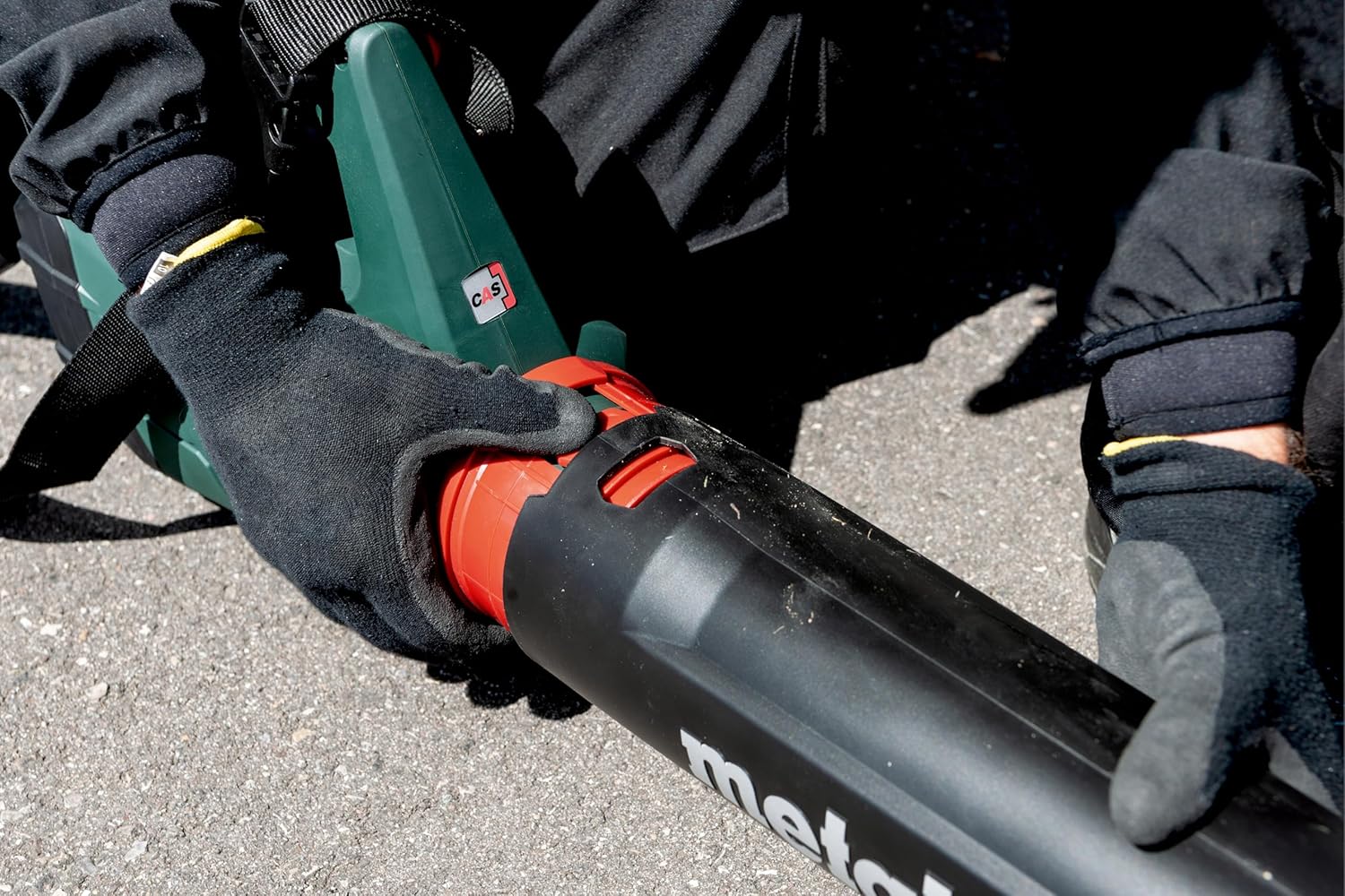 metabo Akku-Laubbläser LB 18 LTX BL - 601607650 - 18 V - Leiser Akku-Laubbläser mit starkem Motor und konstanter Blaskraft - Inkl. 2 Akkus und Ladegerät