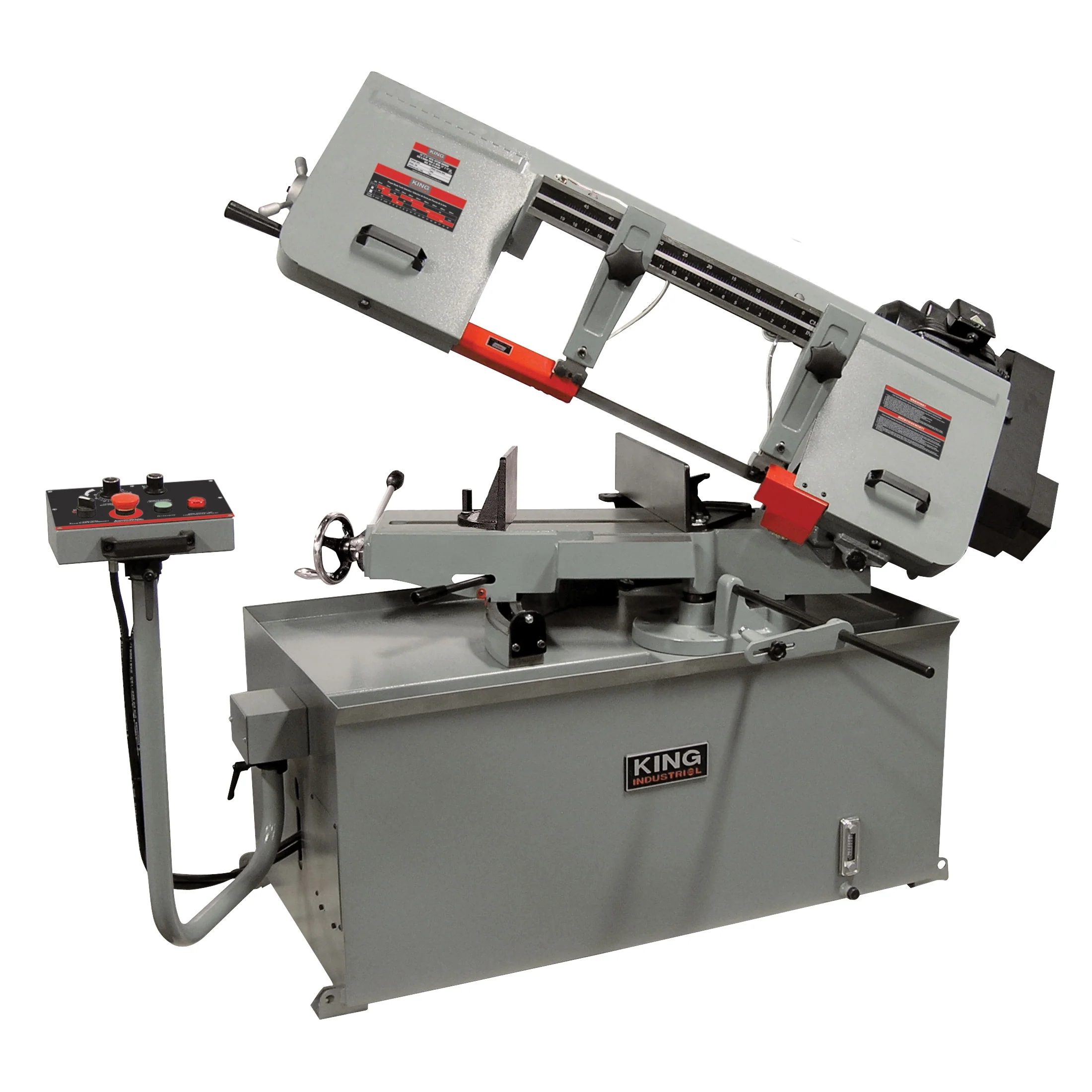 King Canada KC-228S-V-2  ~  Bandsaw Metal 10 Inch X 18 Inch Swivel Vs 220V