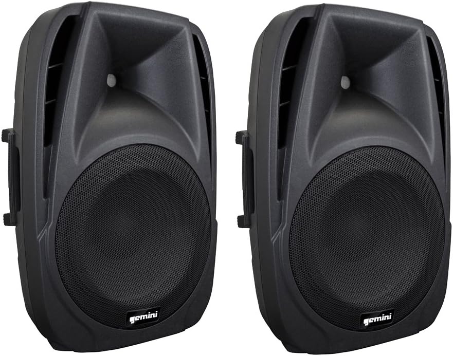 Gemini ES 15 P (coppia) diffusori amplificati/casse attive con 800 watt di picco