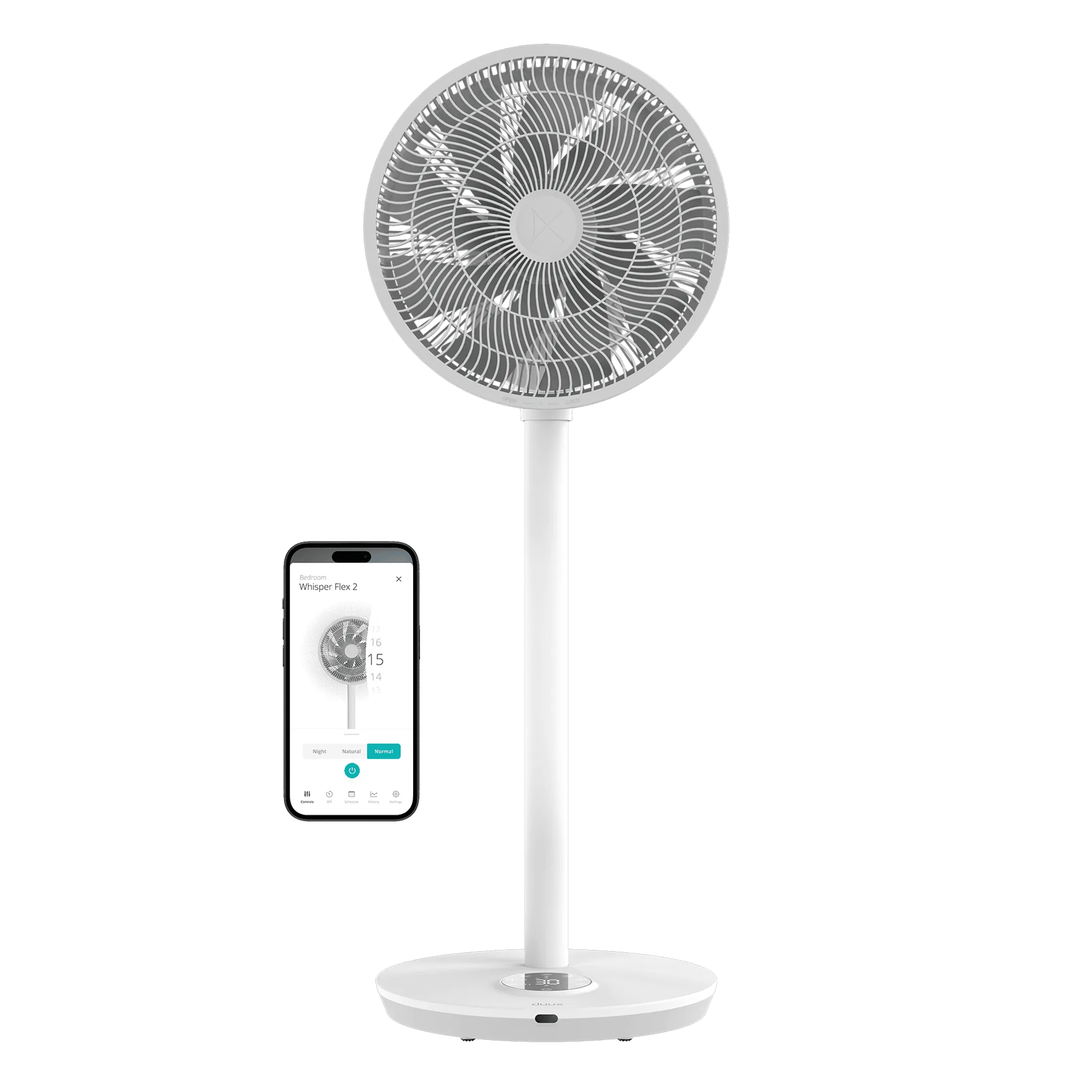 DUUX Ventilator Whisper Flex 2 wit
