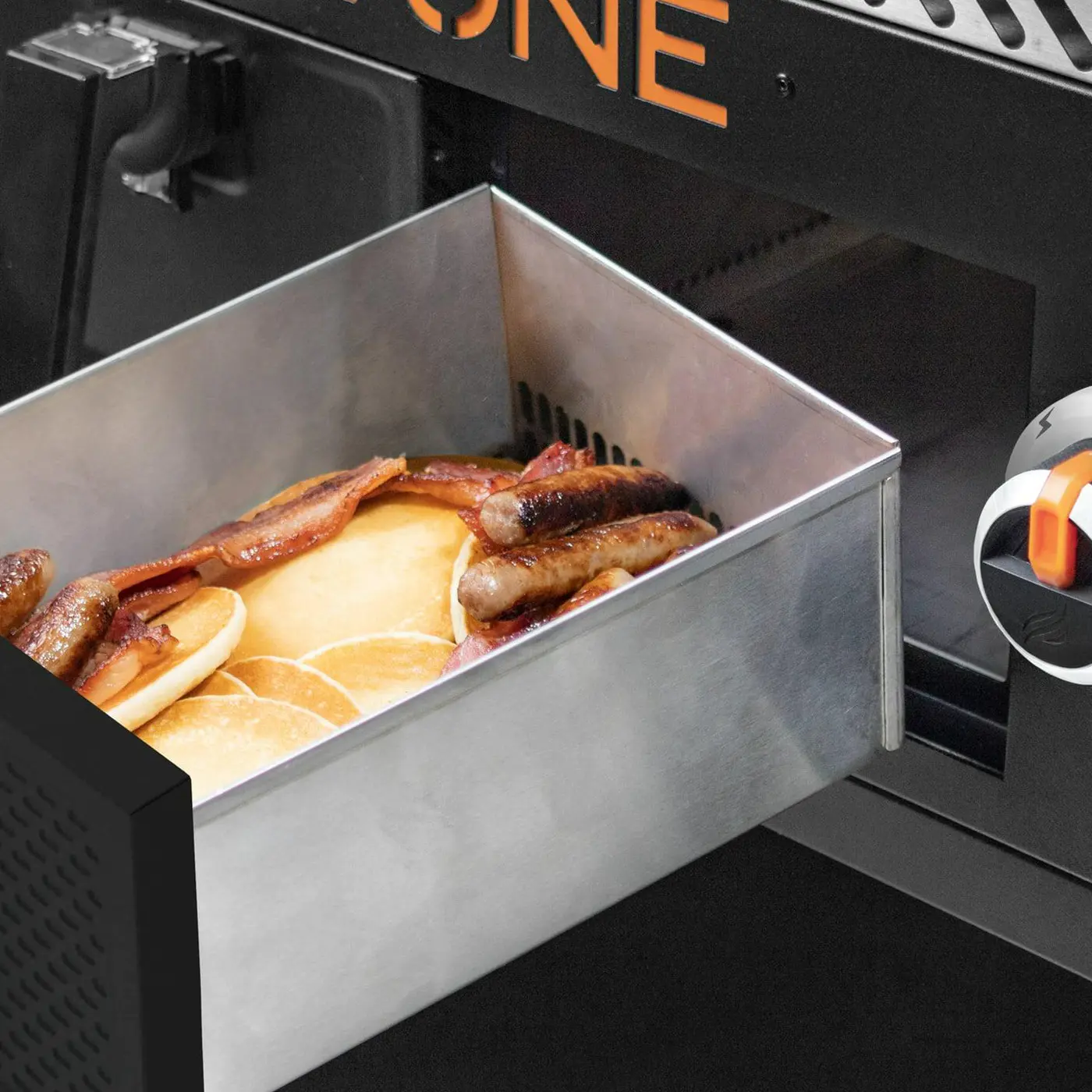 2026 ���Clearance Sale��� 2-Burner 28" Griddle with Electric Air Fryer and Hood