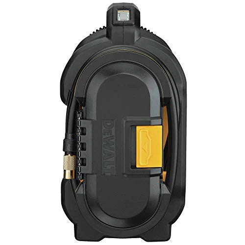 Inflator anvelope DEWALT 20V MAX, compact și portabil, oprire automată, lumină LED