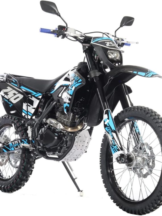 X-PRO Templar X 250cc 6 Speed Dirt Bike with Zongshen Engine Pit Bike Gas Dirt Bikes