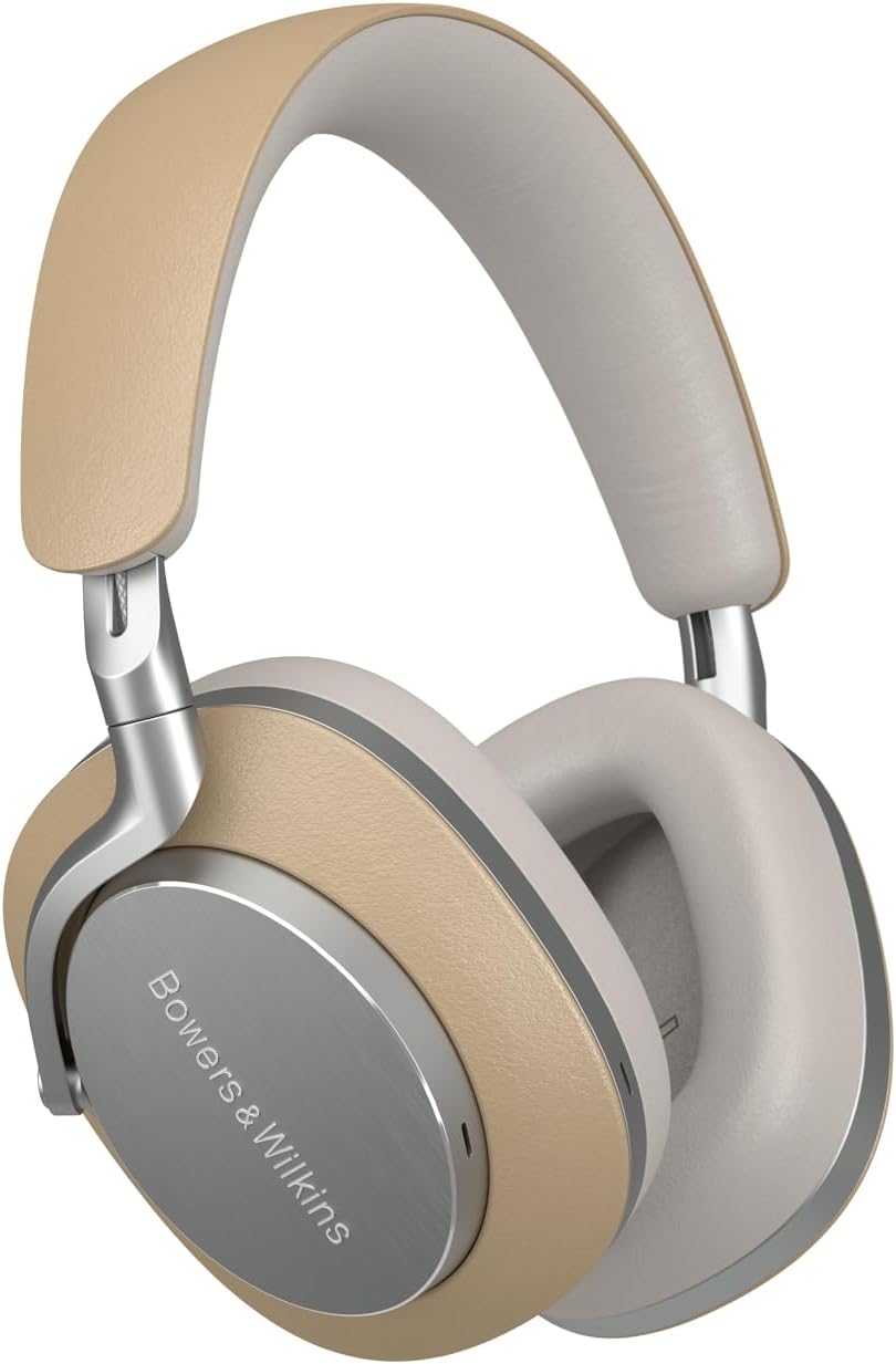 Bowers & Wilkins Px8 Casque Supra-Auriculaire sans Fil, Suppression du Bruit, Bluetooth 5.0, Charge Rapide, 30 Heures de Lecture Haute Résolution, Microphone Intégré