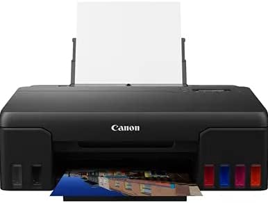 Canon Tintenstrahldrucker PIXMA G550 MegaTank Drucker (4.800 x 1.200 dpi, Fotodrucker 10x15 cm, LC Display, WLAN, Canon PRINT App, Mopria, AirPrint, wireless Printing, Auto Power On/Off) schwarz