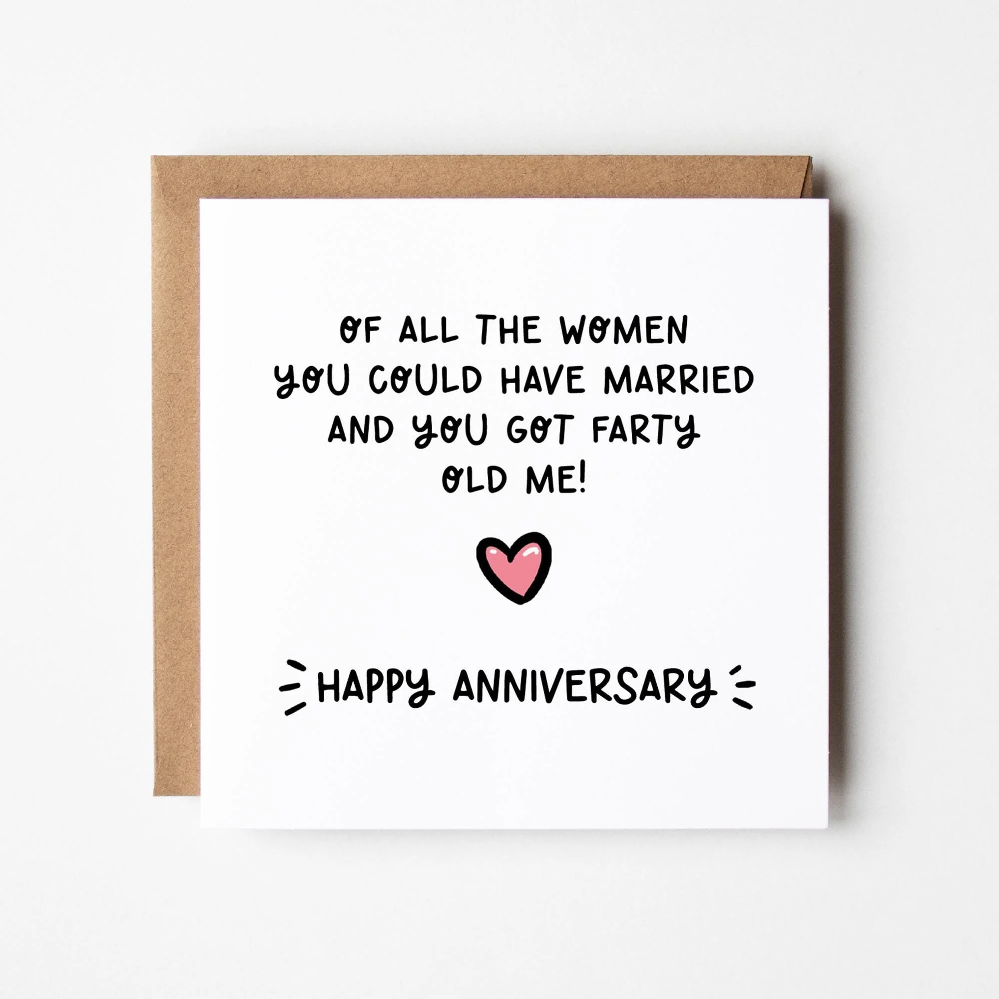Funny Husband Anniversary Card from Farty Wife a?�� Happy Anniversary Husband Card for Husband a?�� Anniversary Card a?��