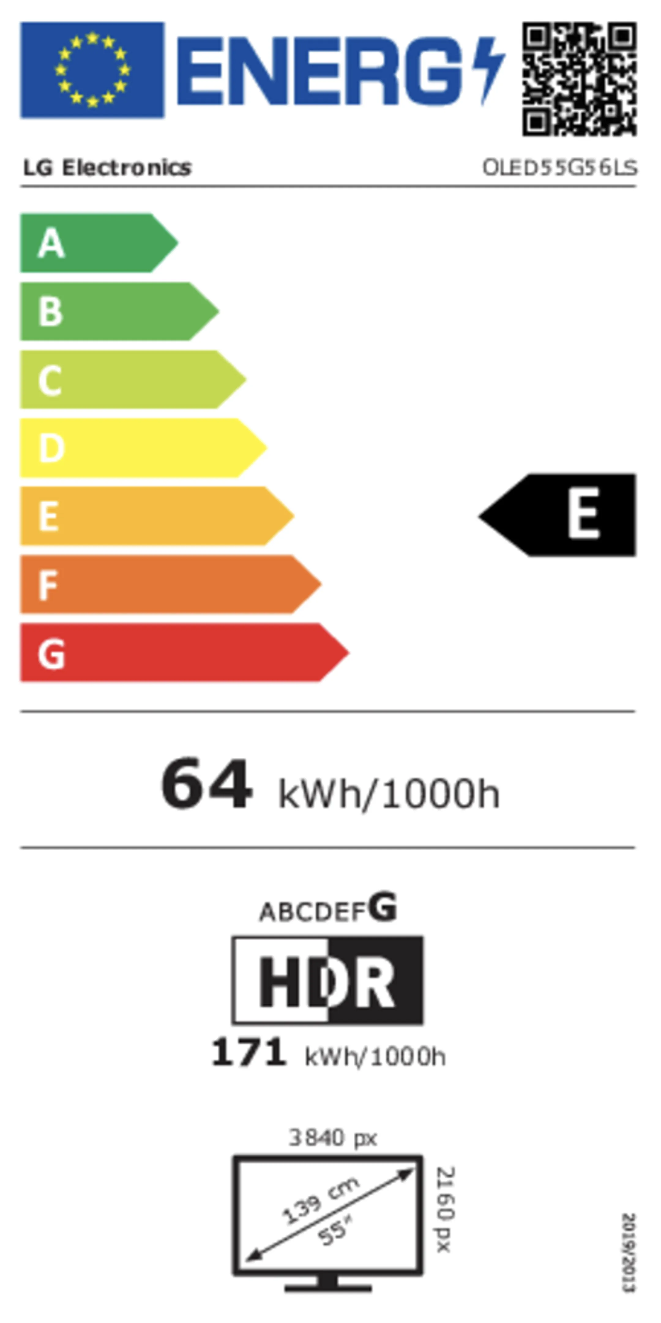 LG OLED evo TV 4K OLED55G56LS (2025) - 55 inch