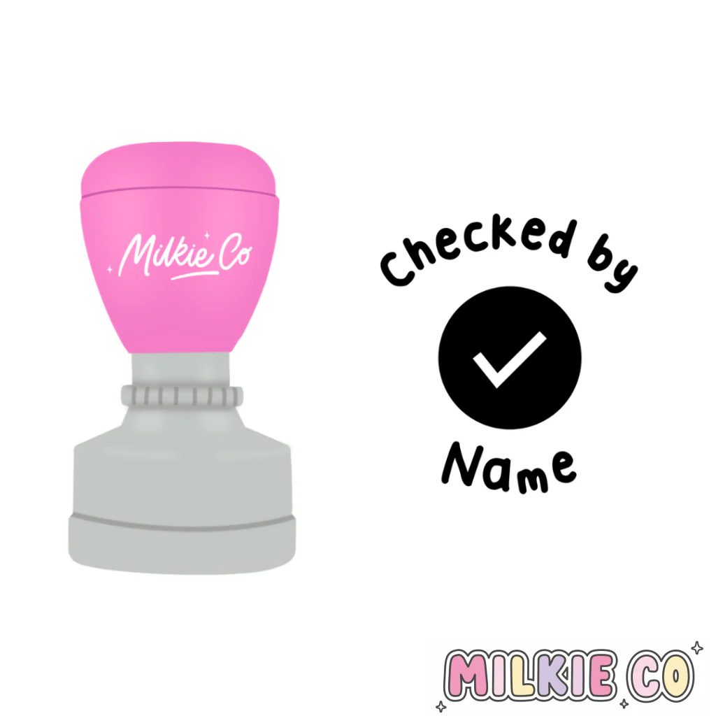 'Checked by' Stamp (Modern)