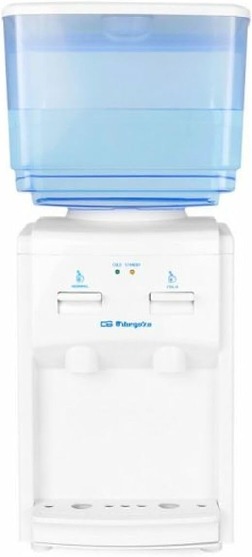 Orbegozo DA 5525 - Wasserspender, für kaltes Wasser, 65 W, 7 Liter, Kunststoff, Weiß