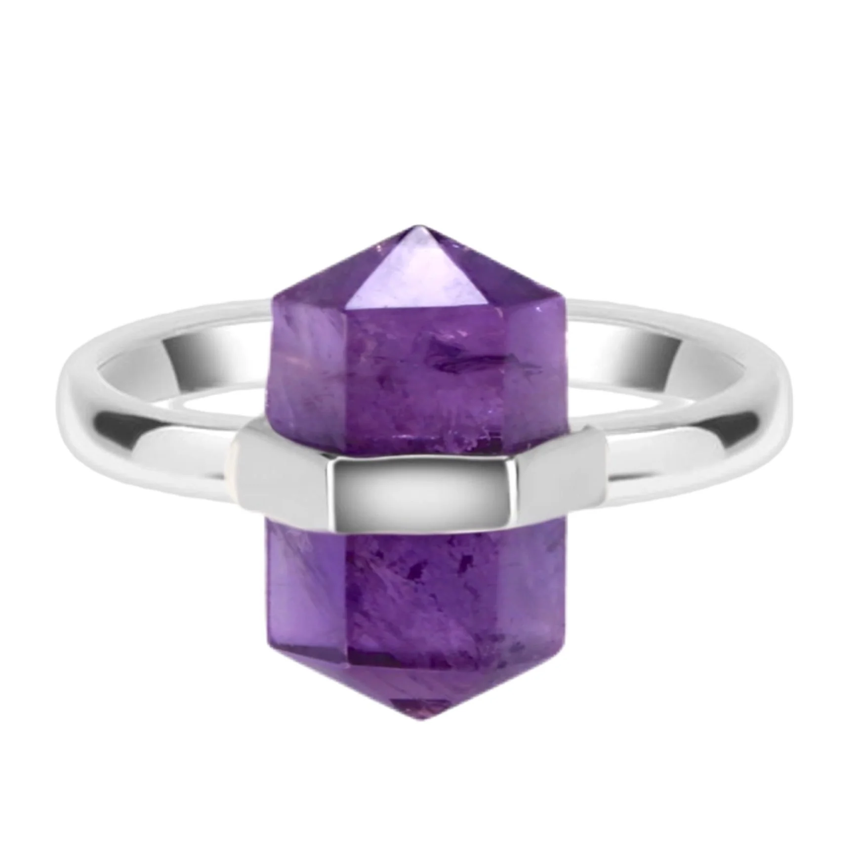 Laihas Crystal Kindness Amethyst Ring