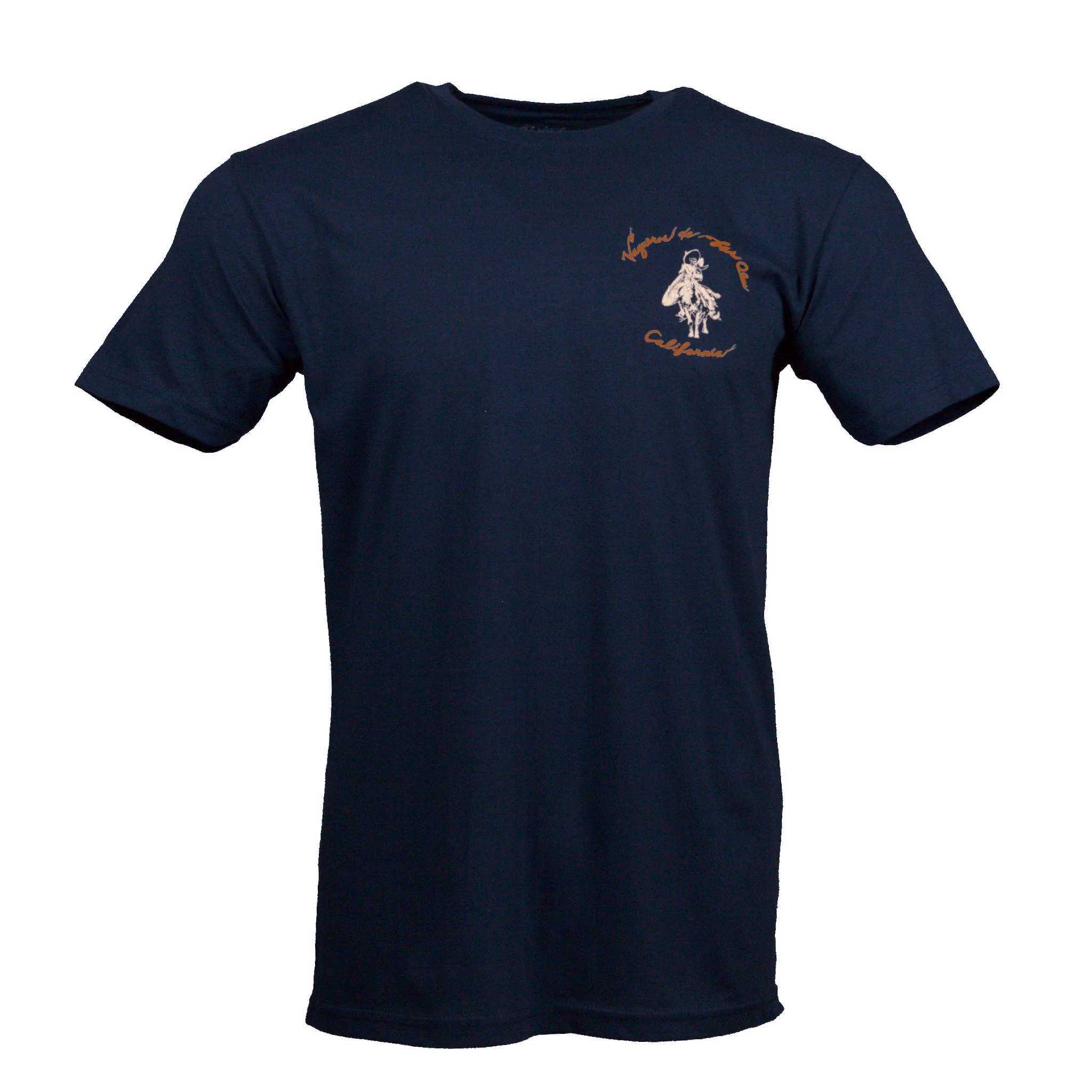 Vaqueros de las Olas Short Sleeve T-Shirt - Indigo / Rust