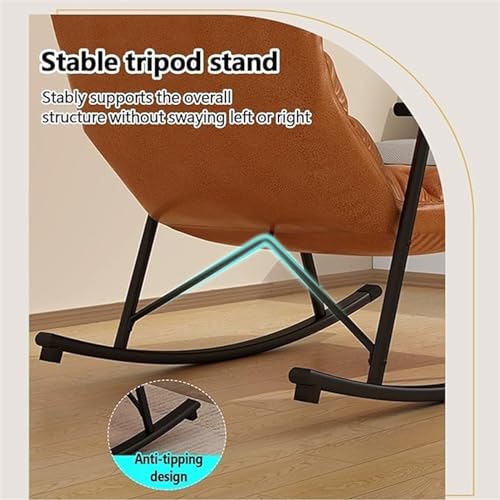 Sedia a dondolo con schienale regolabile e comoda sedia a dondolo da giardino con braccioli, moderna sedia a dondolo per soggiorno per camera da letto in tessuto tecnico traspirante divano sdraio con : Amazon.it: Casa e cucina