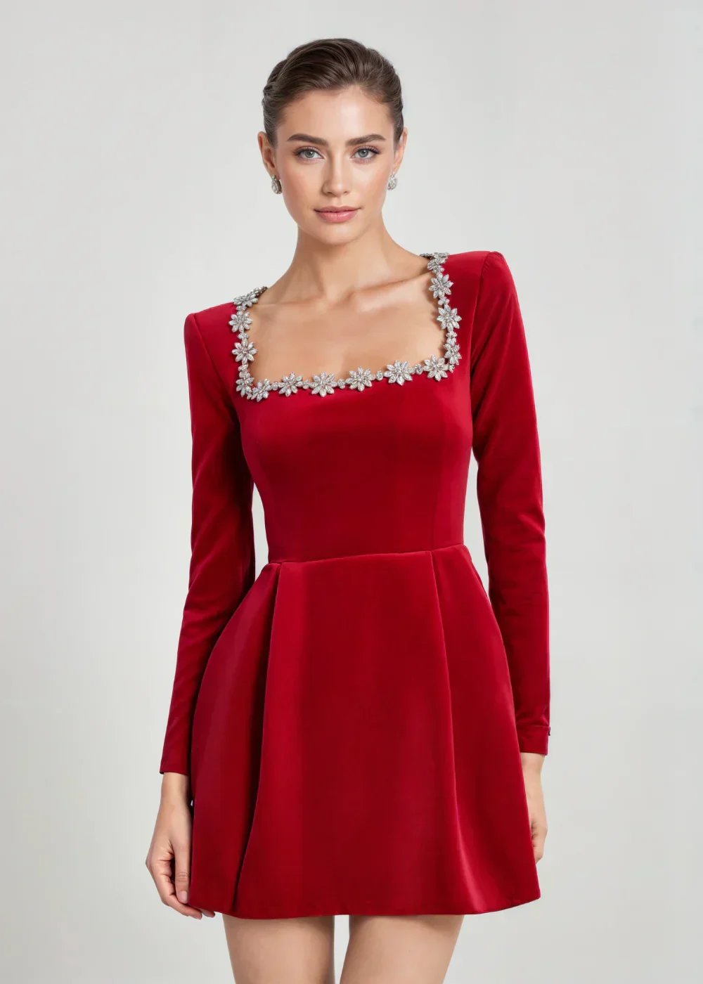 Velvet Mini Dress