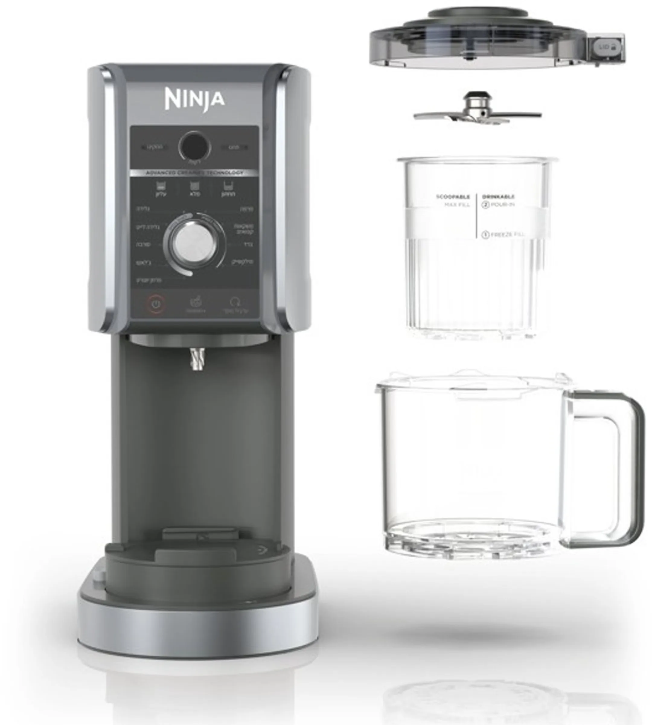 Ninja Ijsmachine CREAMi Deluxe - 10-in-1 NC502EU