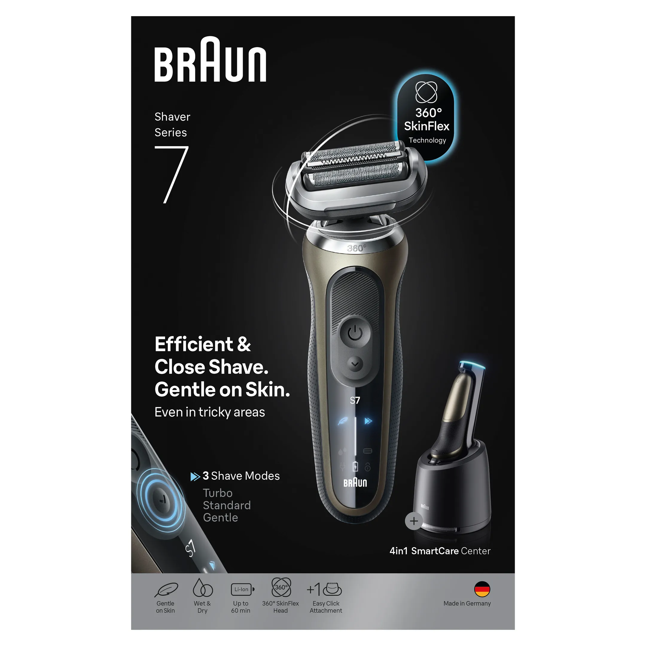 Braun Elektrisch scheerapparaat Series 7 72-C7200cc