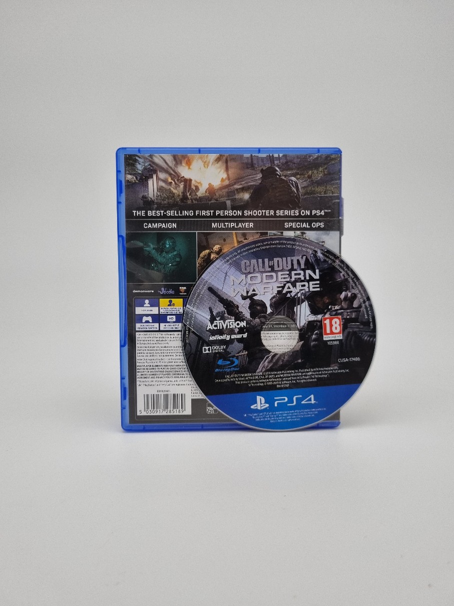 Call of Duty Modern Warfare PS4 (beschadigde case)