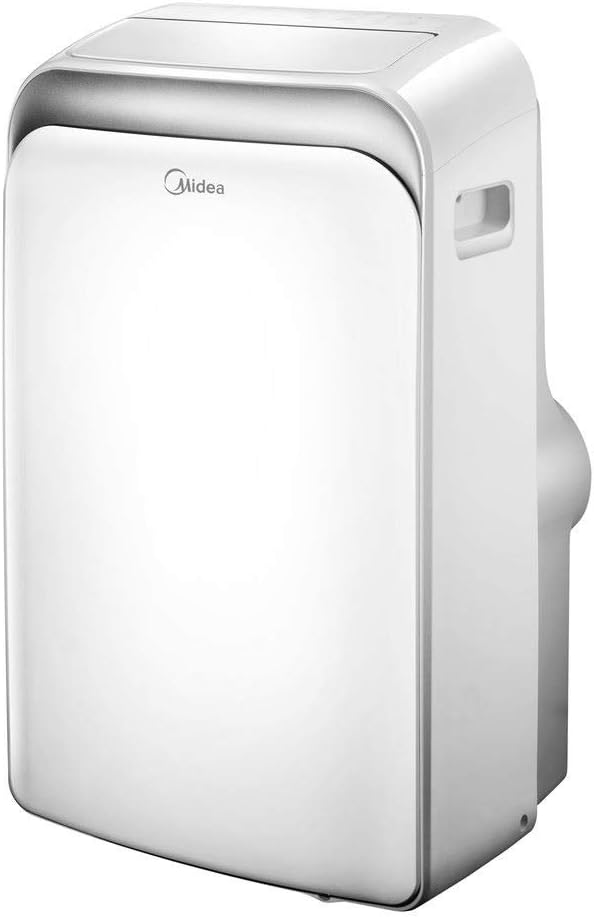 Midea Mobiles Klimagerät MPD-12CRN7, 12000 BTU 3,5kW, Kühlen&Ventilieren&Entfeuchten, Raumgröße bis 117m³(43㎡), Mobile Klimaanlage mit Abluftschlauch