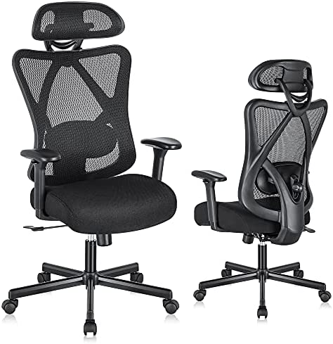 SUNNOW Ergonomic Office Chair, Mesh Computer Desk Chair , High Back Executive Task Chair