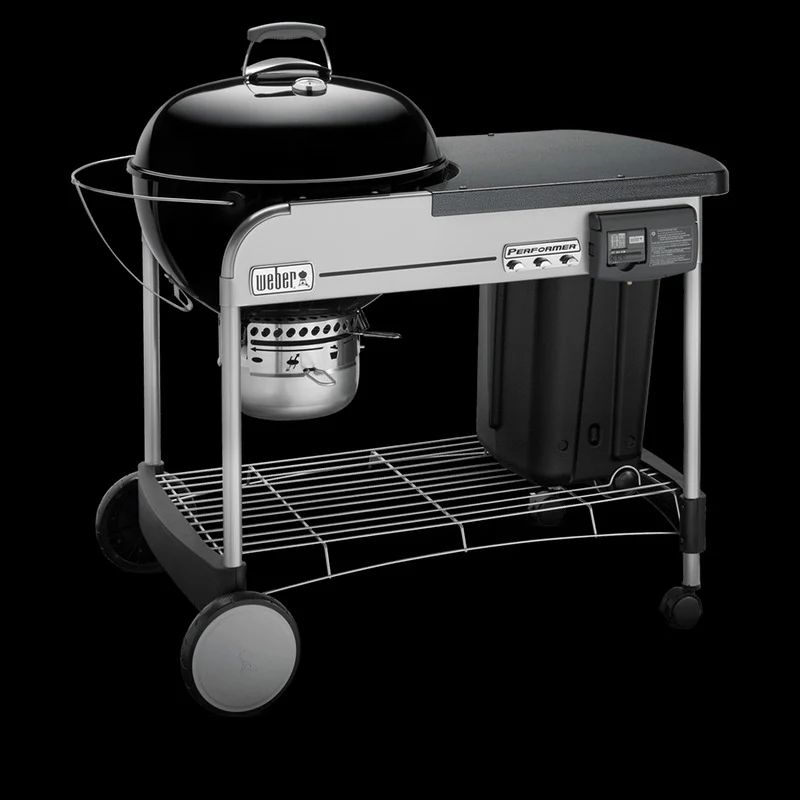 Weber Performer Deluxe 22′ Black Charcoal Grill