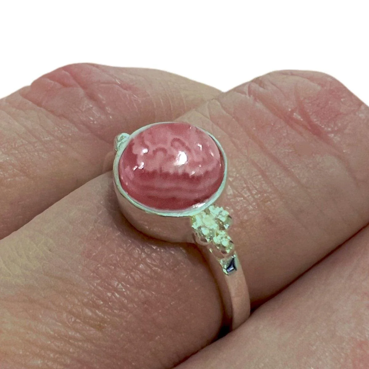Laihas Posh Little Gypsy Rhodochrosite Ring