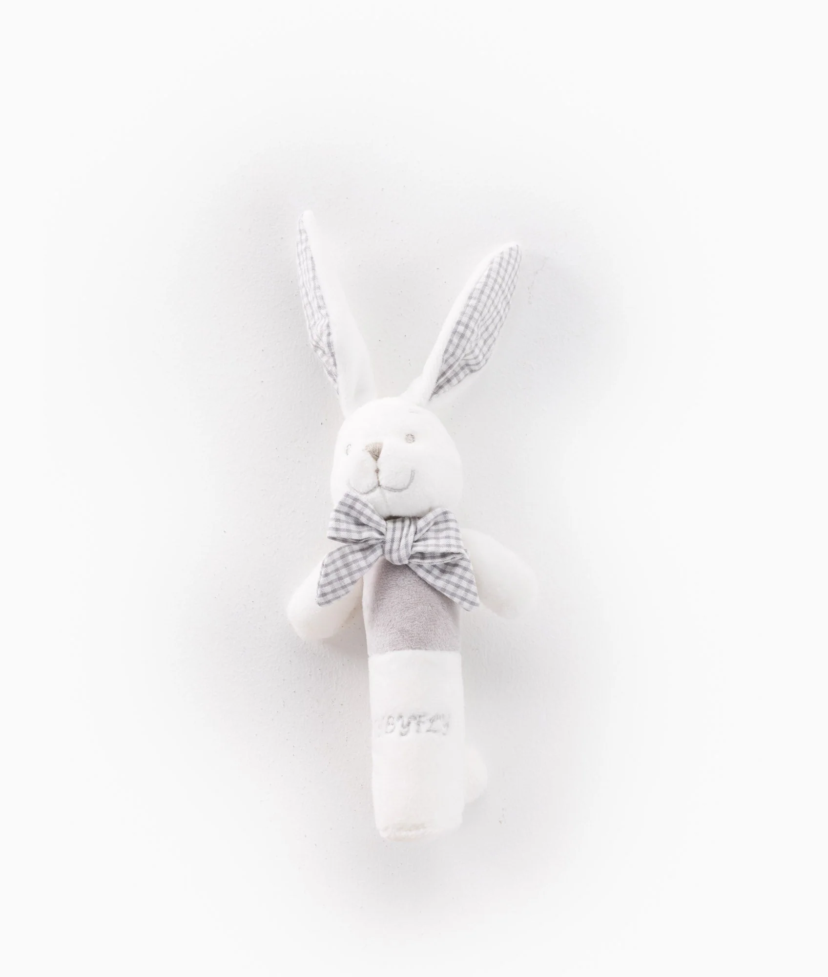 Bunny Squeaker | White & Grey