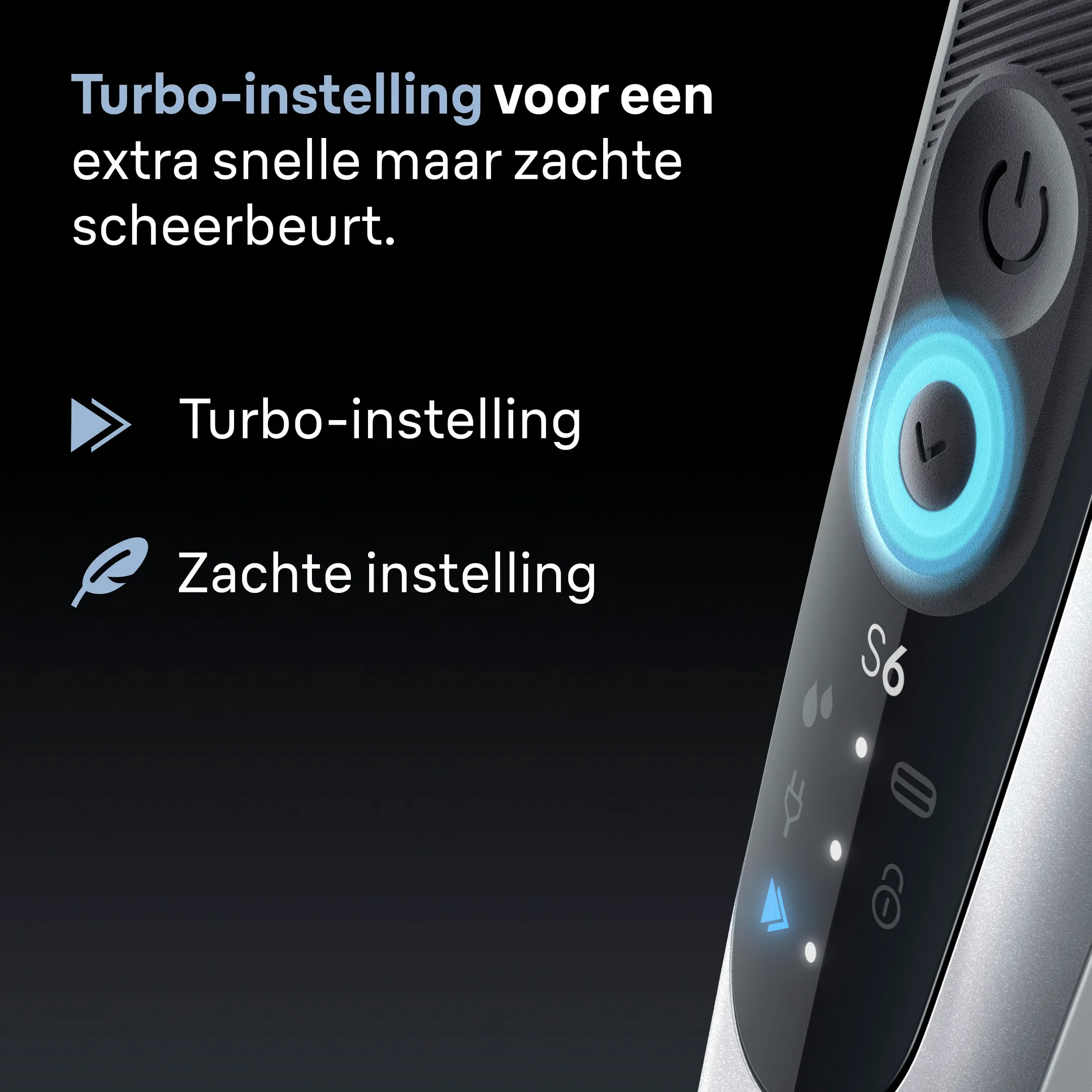 Braun Elektrisch scheerapparaat Series 6 62-S7650cc