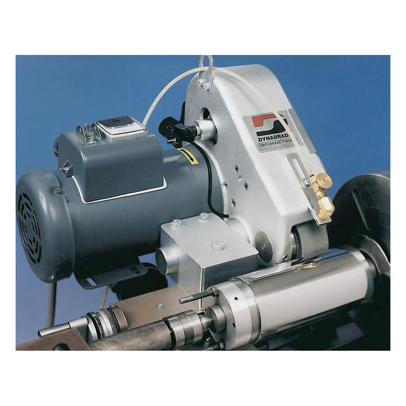 Dynabrade 64991  ~  2 X 36 Electric Tool Post Grinder (Air Tension) 2 Hp 3450 Rpm Wet 230 V (Ac) 1 Phase 60 Hz 4500 Sfpm